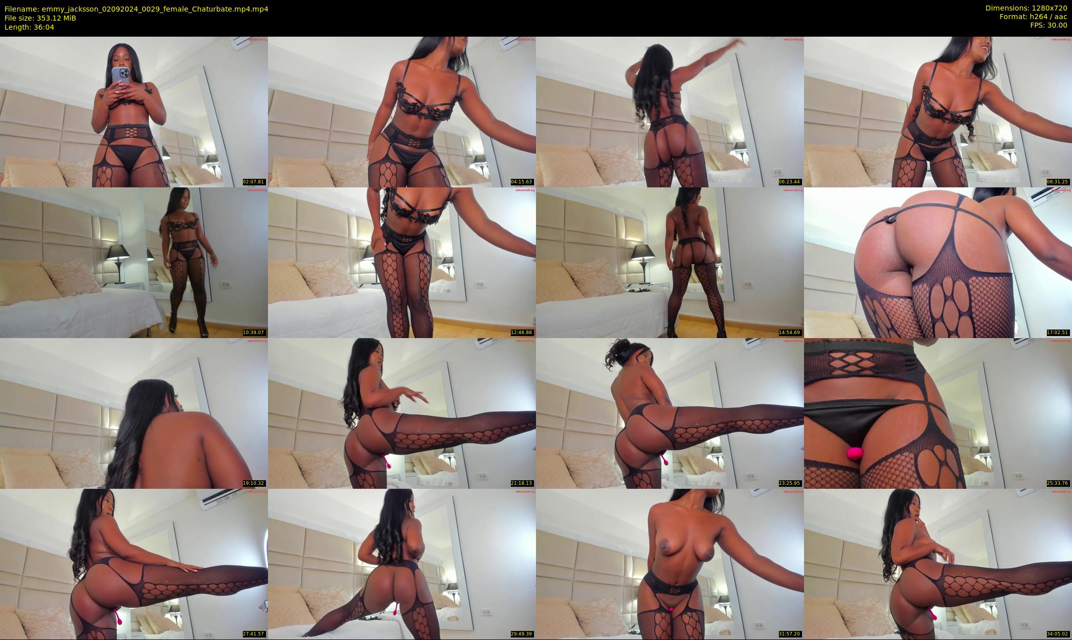 emmy_jacksson — 37 minute Chaturbate female cam show recording, 720p, Sep 2, 2024