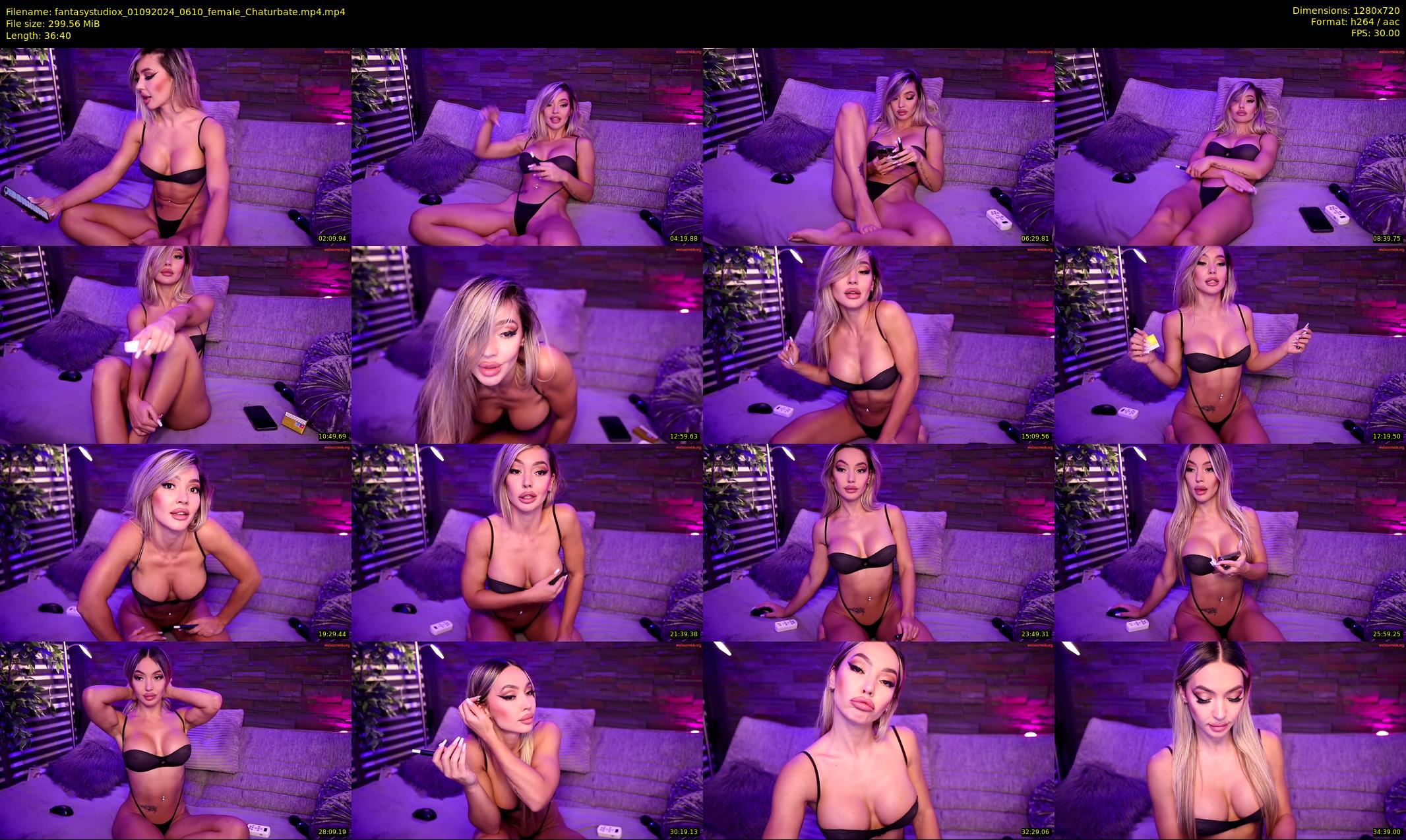 fantasystudiox — 37 minute Chaturbate female cam show recording, 720p, Sep 1, 2024