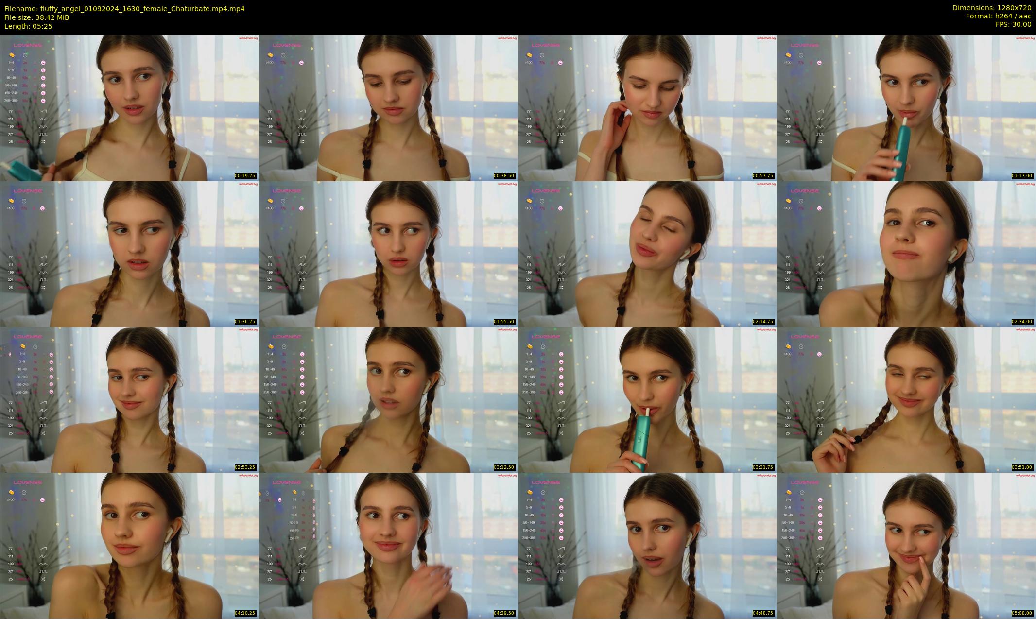 fluffy_angel — 6 minute Chaturbate female cam show recording, 720p, Sep 1, 2024