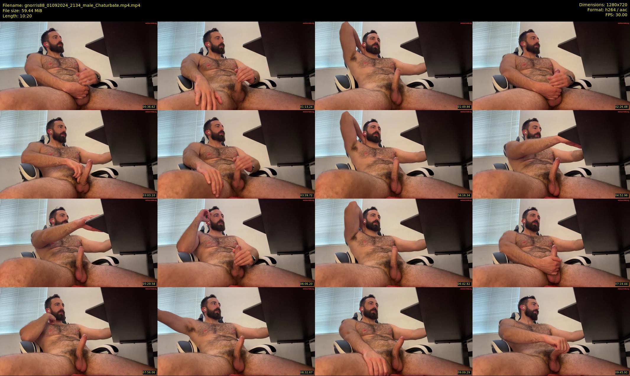 gnorris88 — 11 minute Chaturbate male cam show recording, 720p, Sep 1, 2024