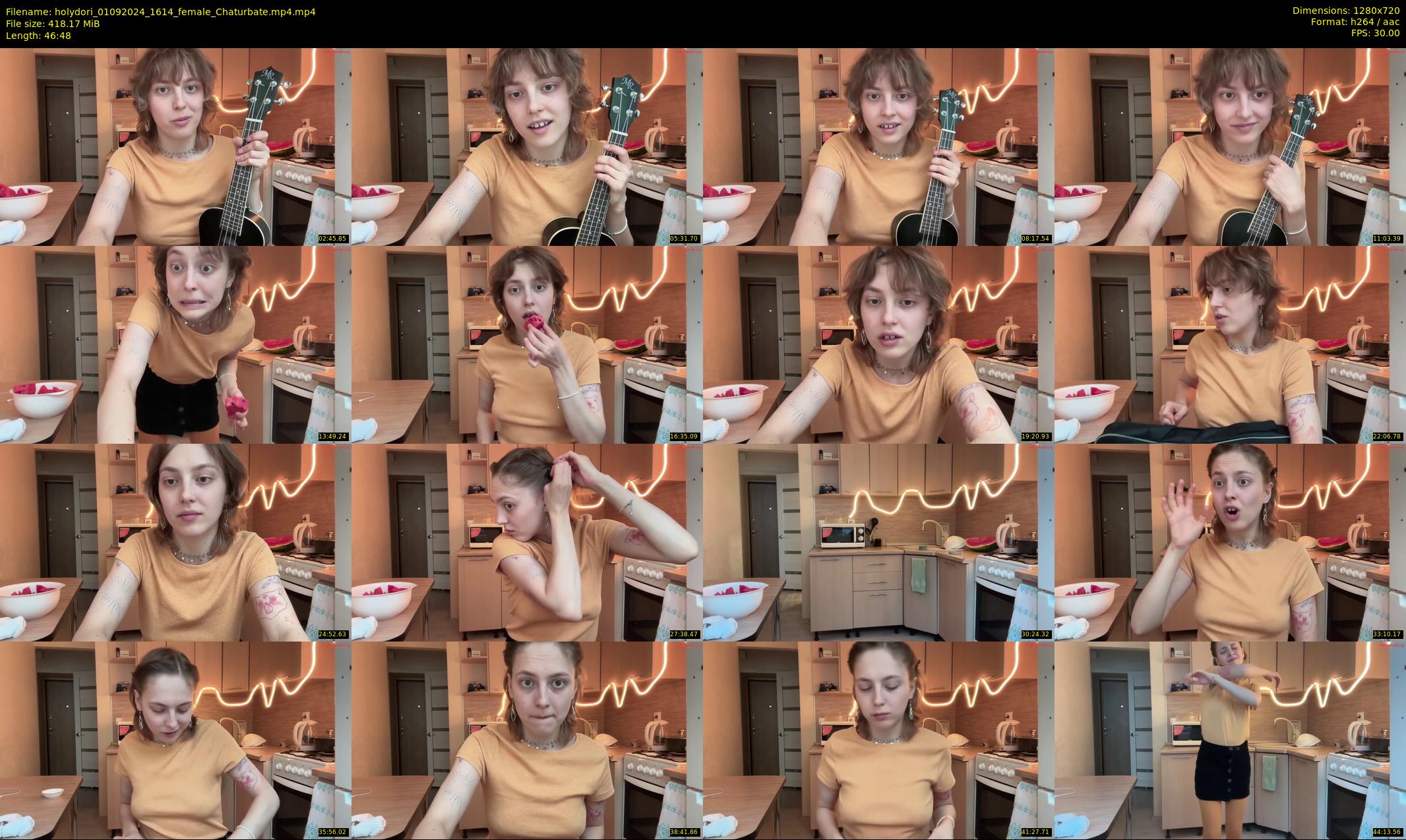 holydori — 47 minute Chaturbate female cam show recording, 720p, Sep 1, 2024
