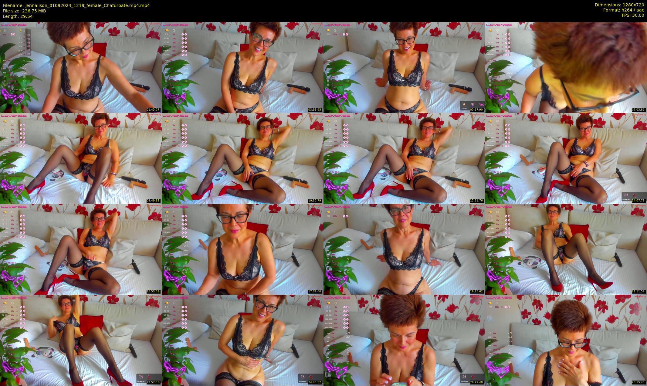jennalison — 30 minute Chaturbate female cam show recording, 720p, Sep 1, 2024