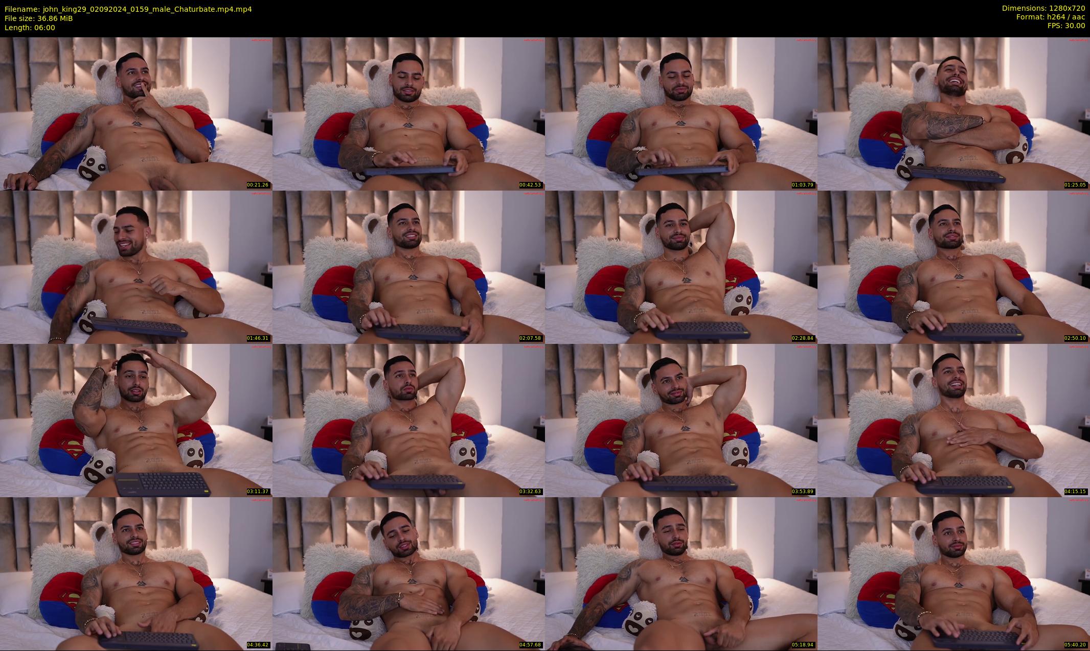 john_king29 — 6 minute Chaturbate male cam show recording, 720p, Sep 2, 2024