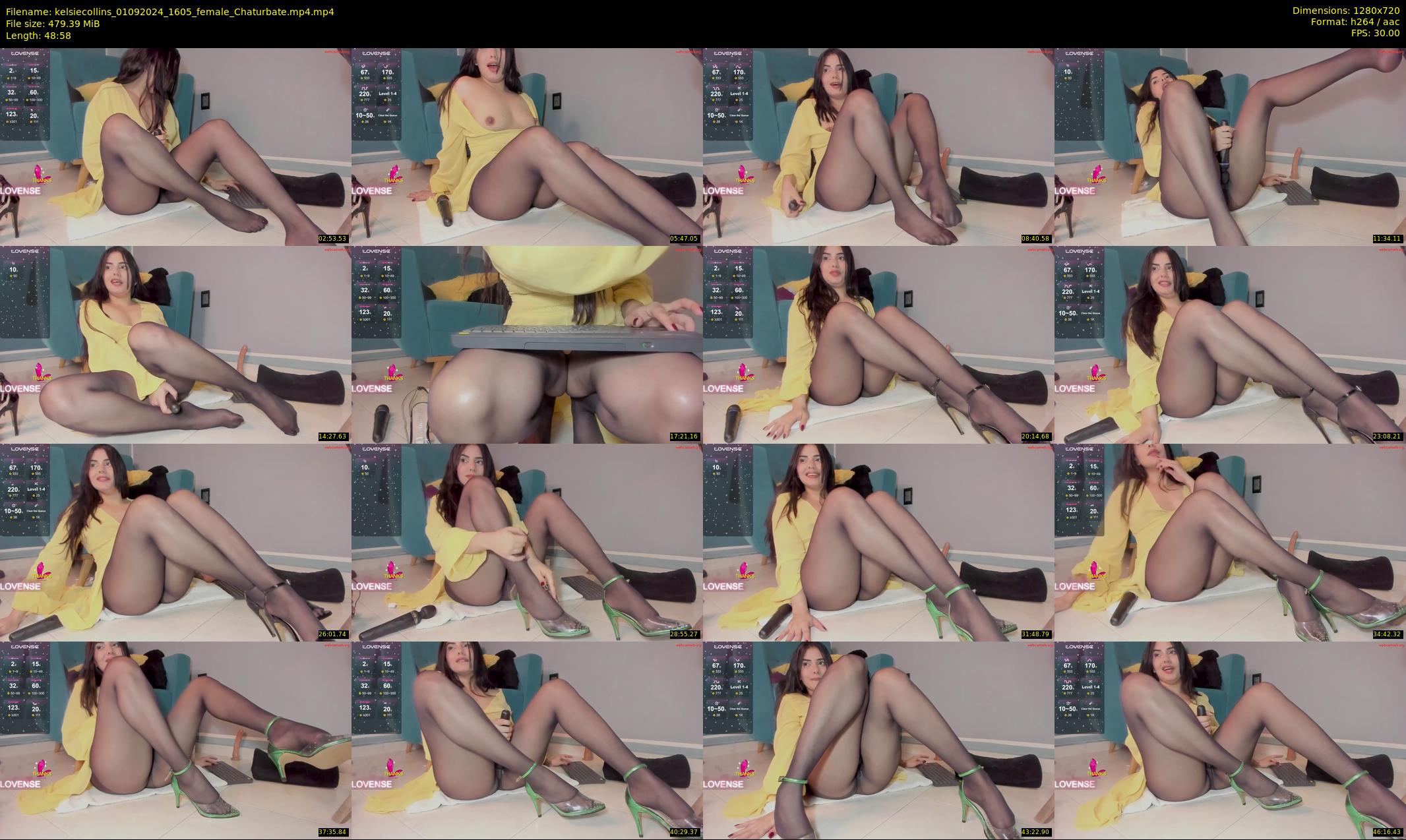 kelsiecollins — 49 minute Chaturbate female cam show recording, 720p, Sep 1, 2024