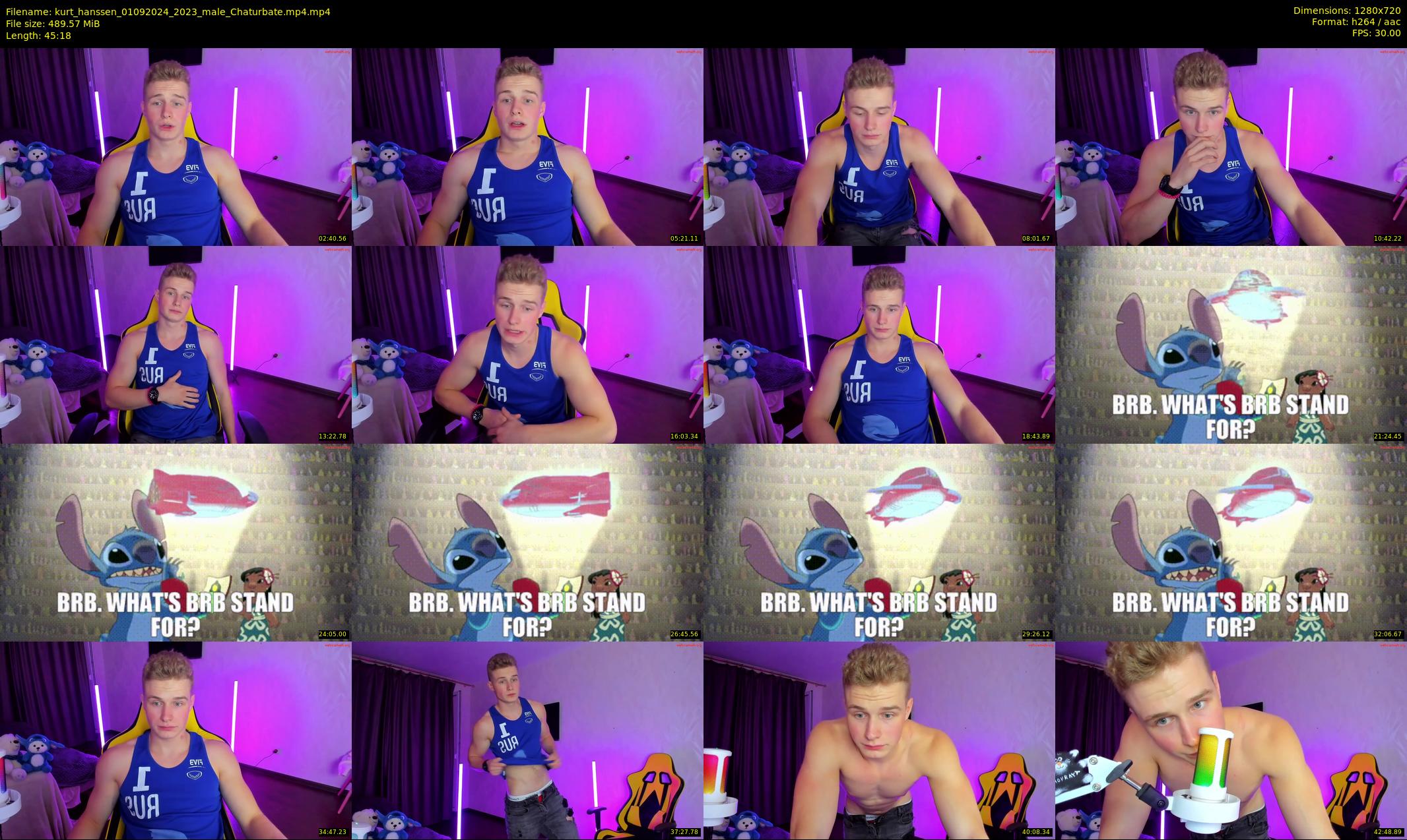 kurt_hanssen — 46 minute Chaturbate male cam show recording, 720p, Sep 1, 2024