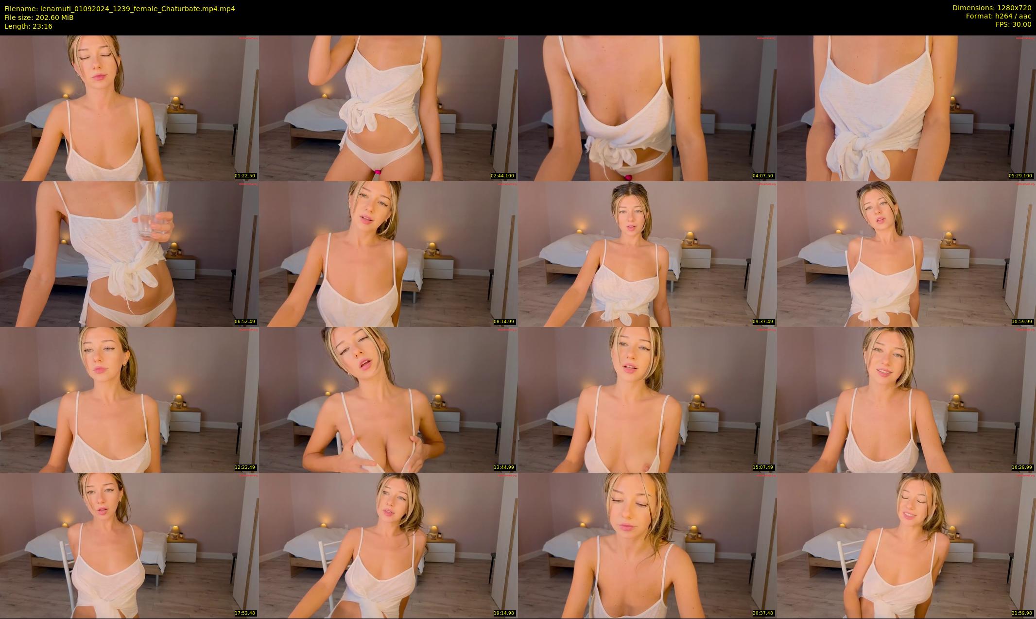 lenamuti — 24 minute Chaturbate female cam show recording, 720p, Sep 1, 2024