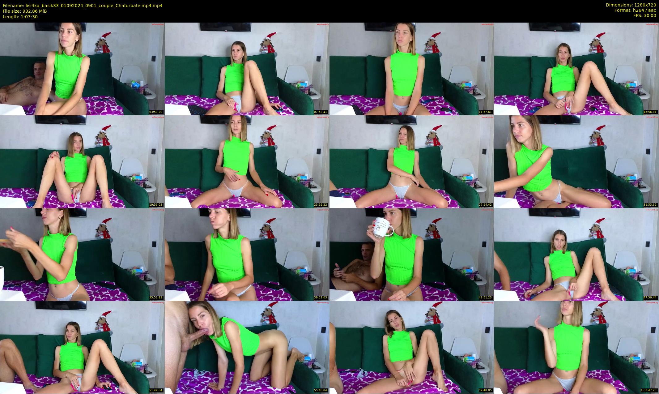 lisi4ka_basik33 — 68 minute Chaturbate couple cam show recording, 720p, Sep 1, 2024