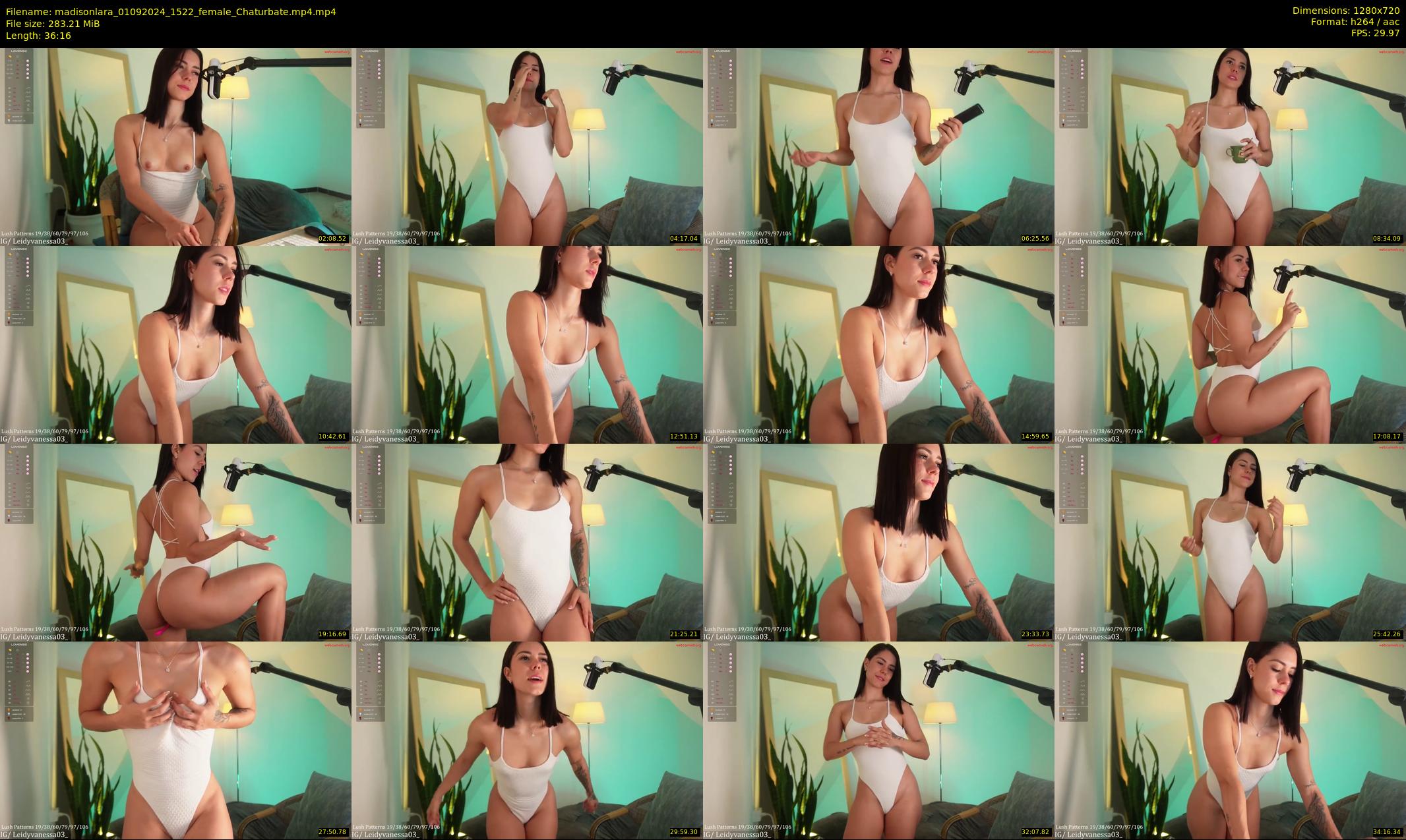 madisonlara — 37 minute Chaturbate female cam show recording, 720p, Sep 1, 2024