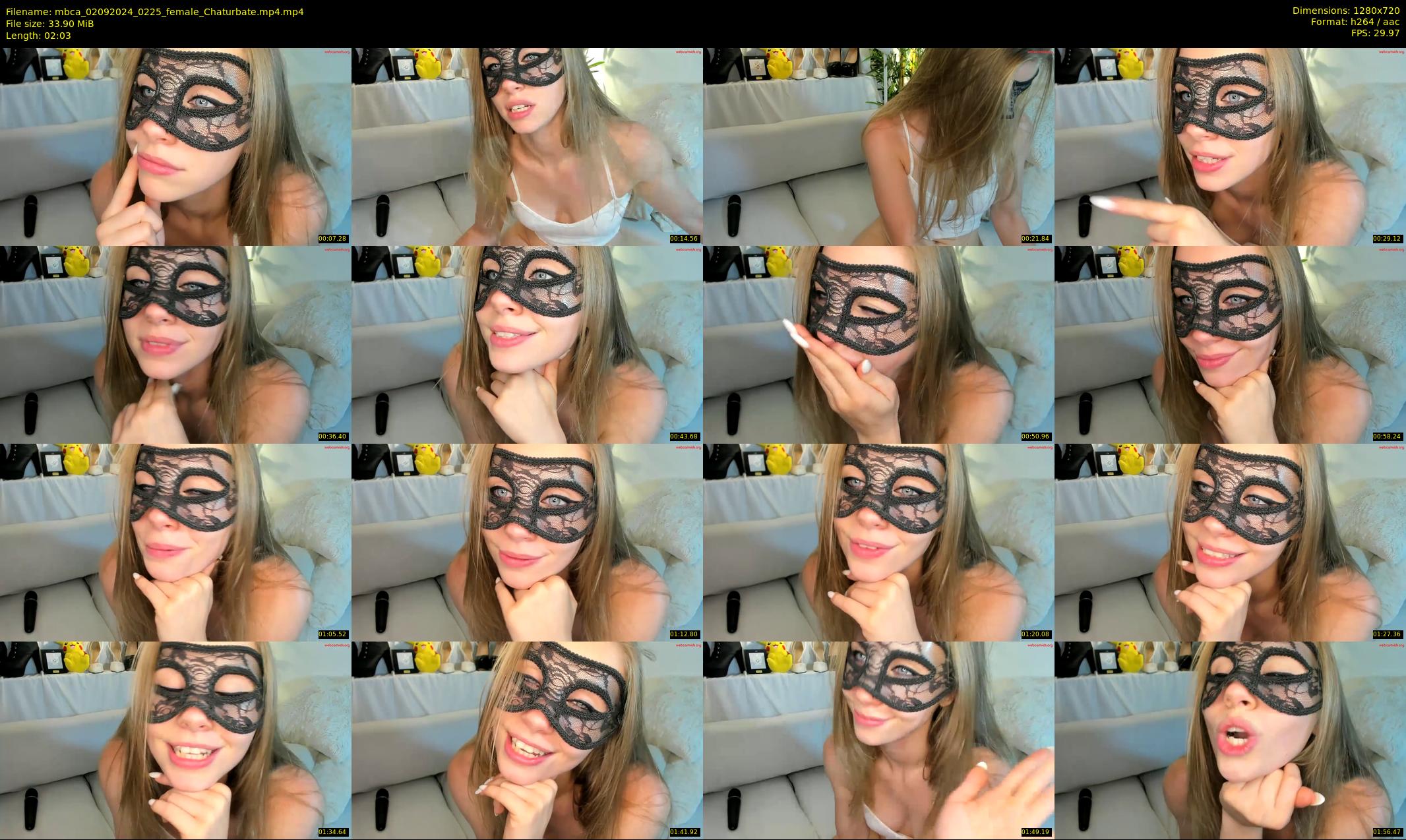 mbca — 3 minute Chaturbate couple cam show recording, 720p, Sep 2, 2024