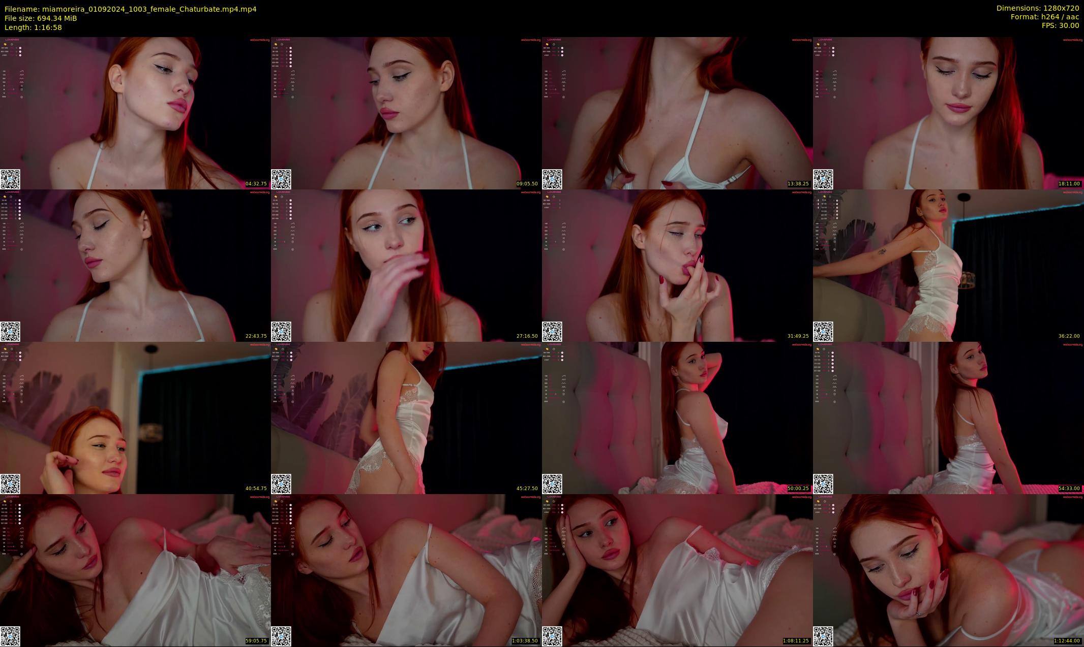 miamoreira — 77 minute Chaturbate female cam show recording, 720p, Sep 1, 2024