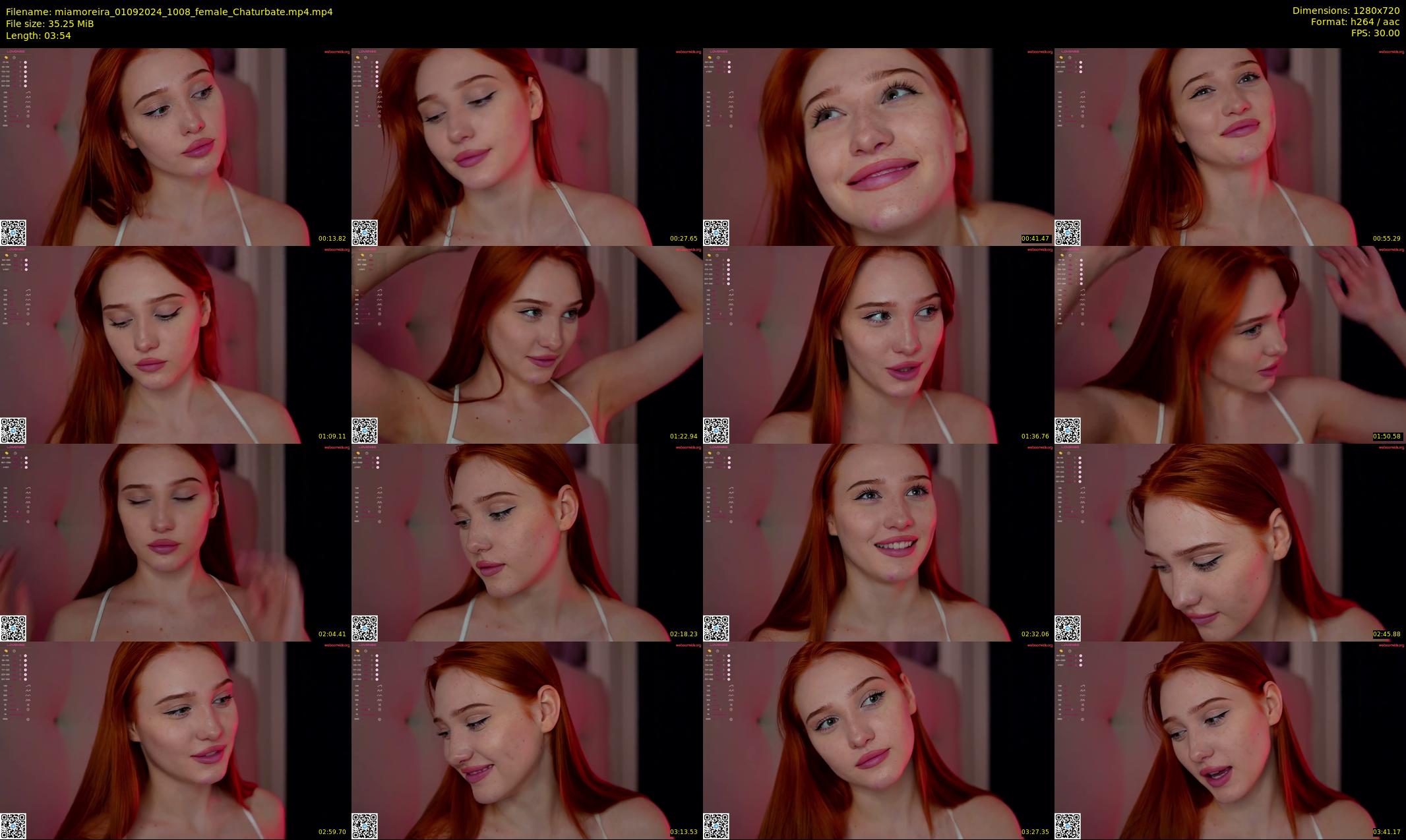 miamoreira — 4 minute Chaturbate female cam show recording, 720p, Sep 1, 2024