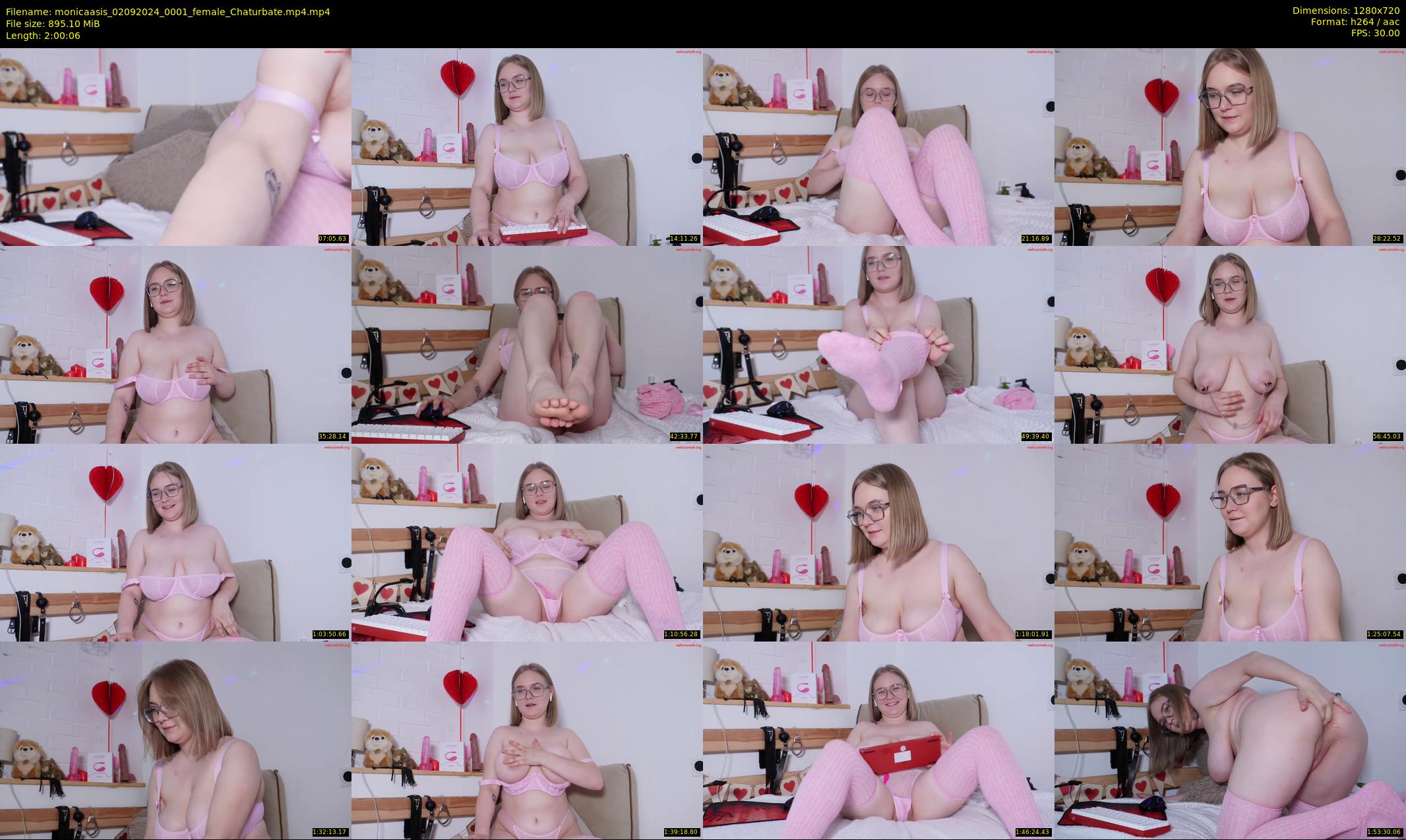 monicaasis — 121 minute Chaturbate female cam show recording, 720p, Sep 2, 2024