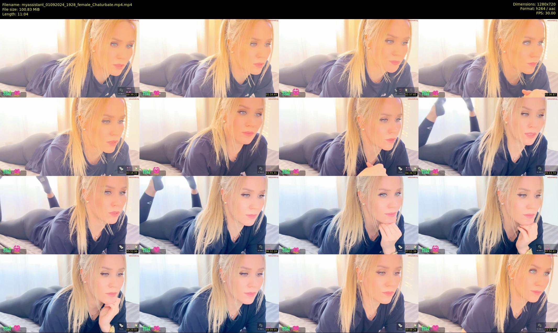 myassistant — 12 minute Chaturbate female cam show recording, 720p, Sep 1, 2024