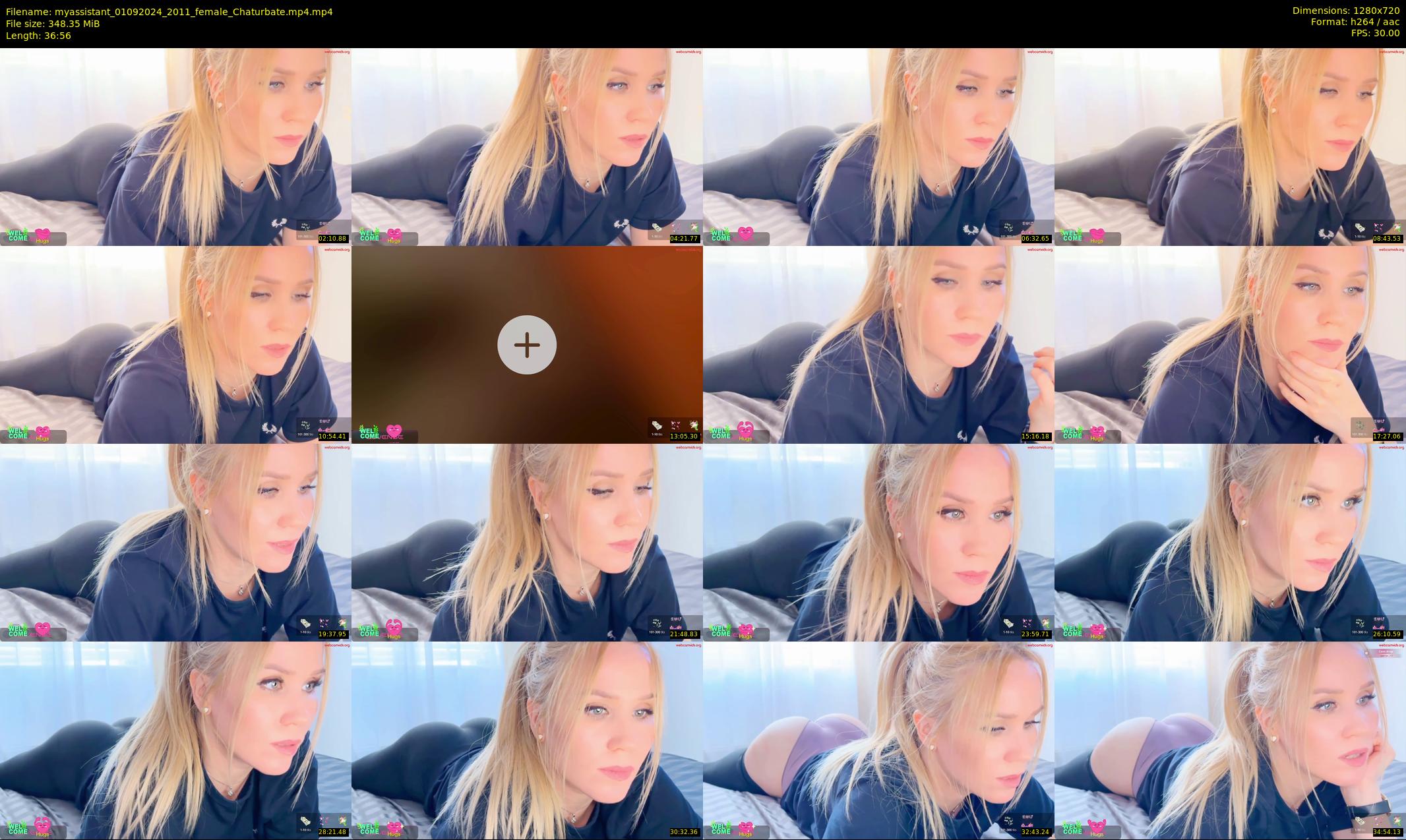 myassistant — 37 minute Chaturbate female cam show recording, 720p, Sep 1, 2024