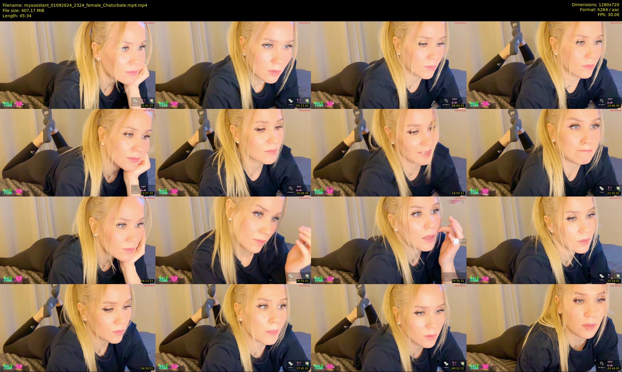 myassistant — 46 minute Chaturbate female cam show recording, 720p, Sep 1, 2024