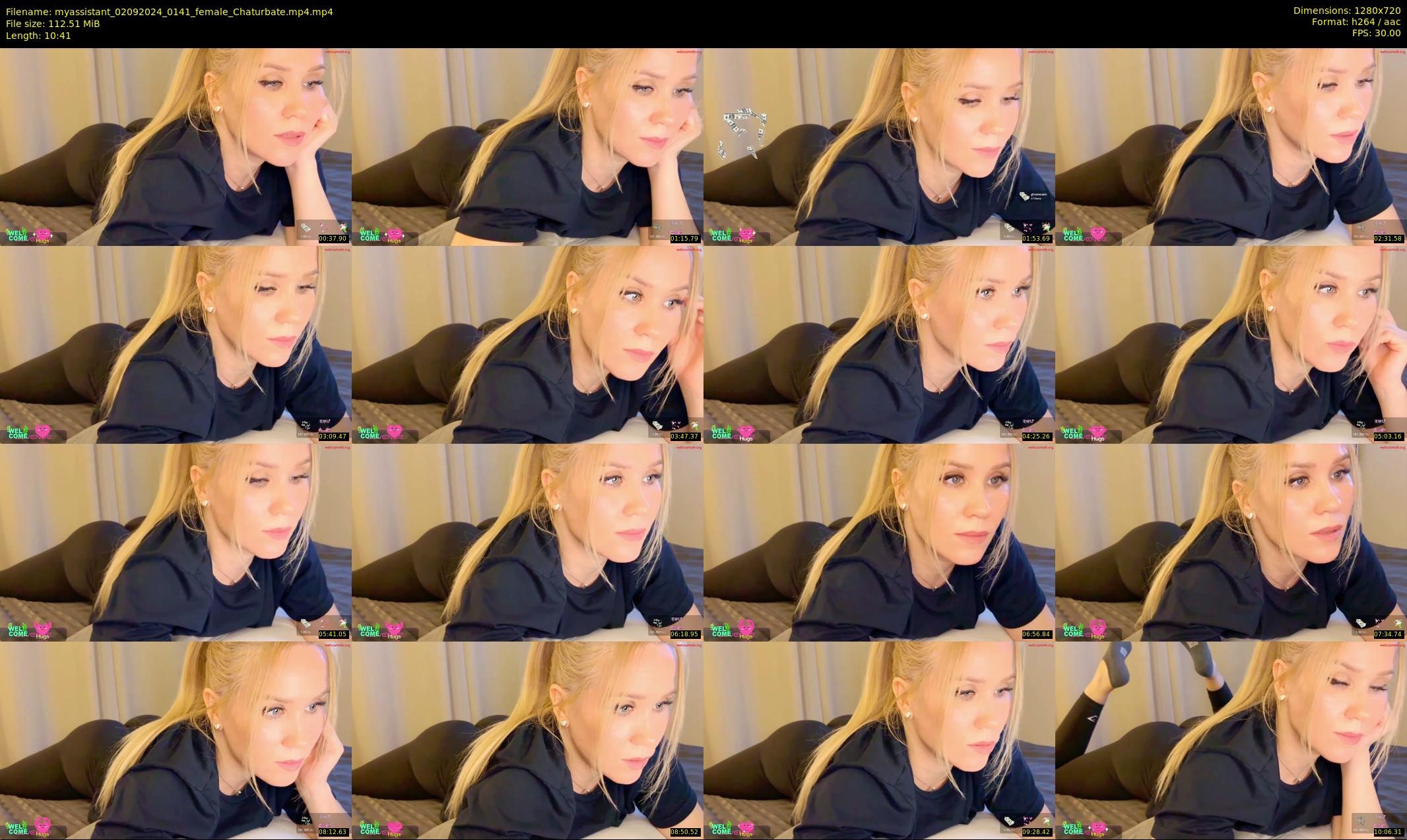 myassistant — 11 minute Chaturbate female cam show recording, 720p, Sep 2, 2024
