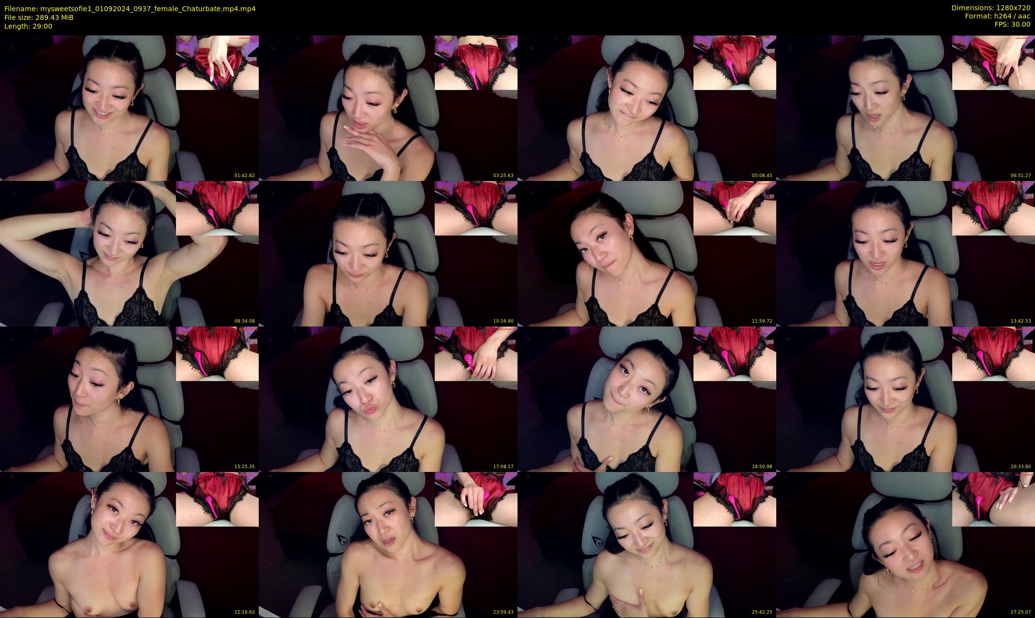 mysweetsofie1 — 29 minute Chaturbate female cam show recording, 720p, Sep 1, 2024
