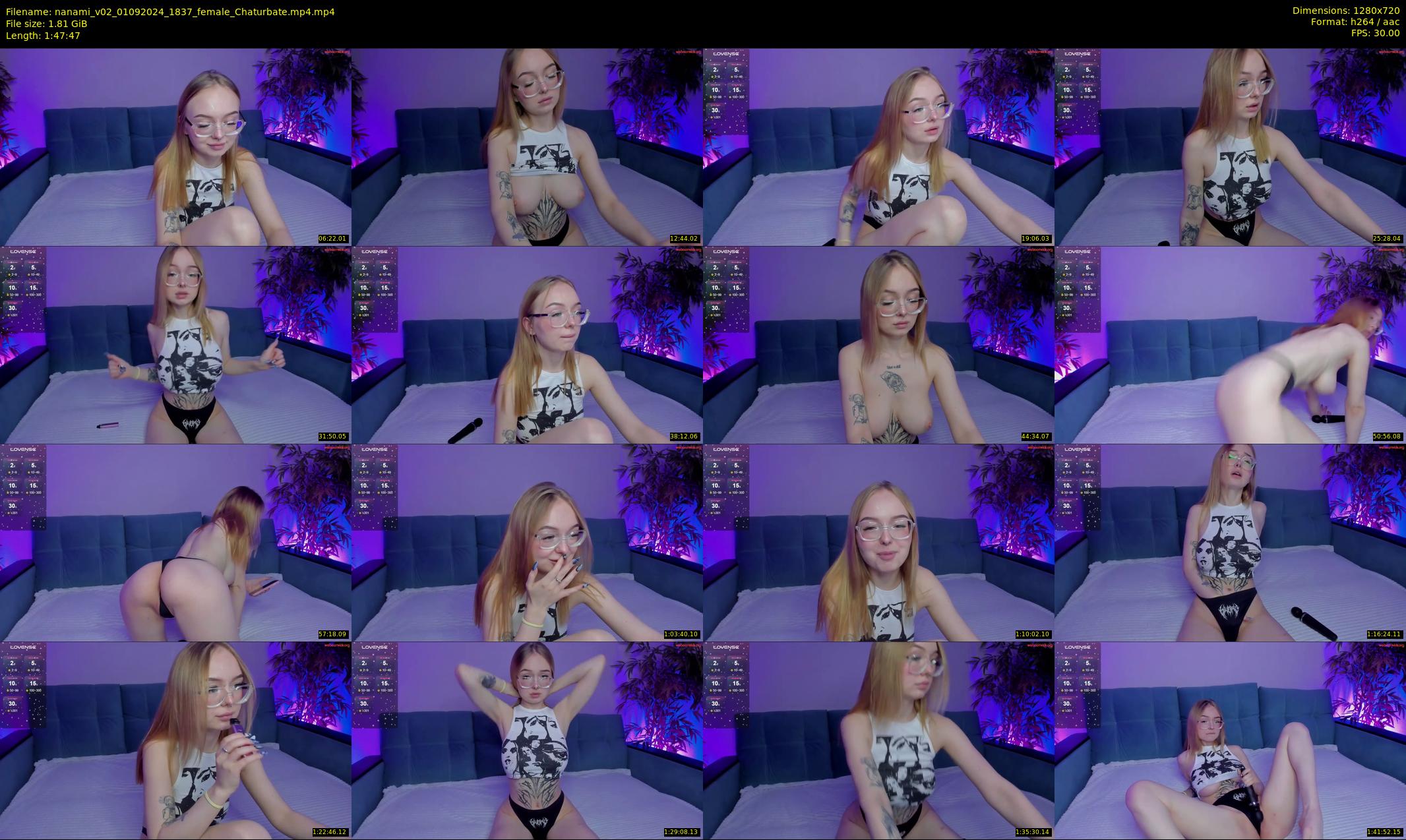 nanami_v02 — 108 minute Chaturbate couple cam show recording, 720p, Sep 1, 2024