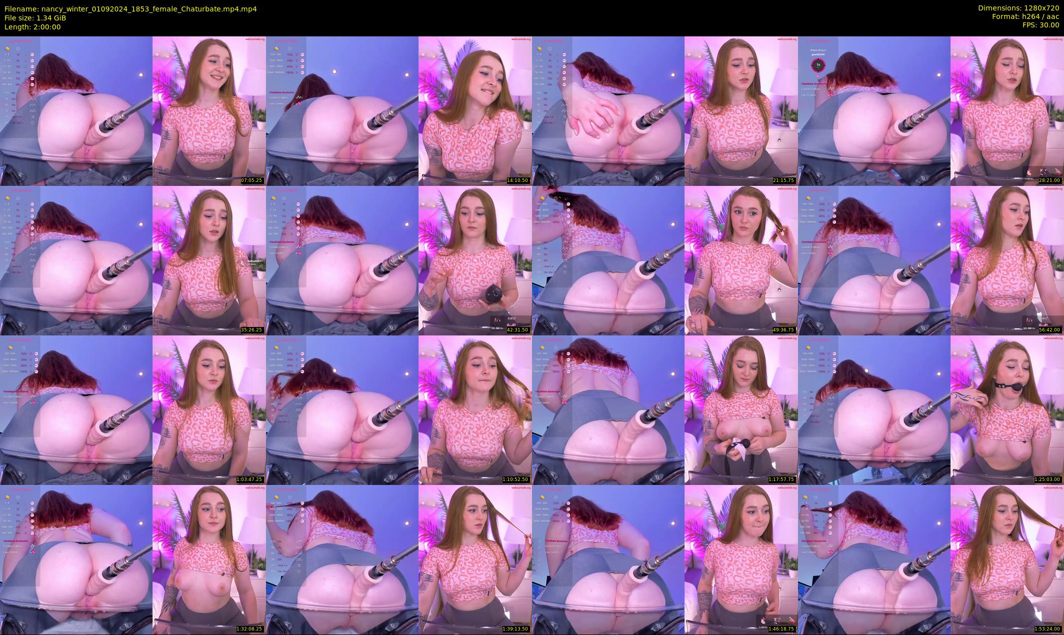 nancy_winter — 120 minute Chaturbate female cam show recording, 720p, Sep 1, 2024