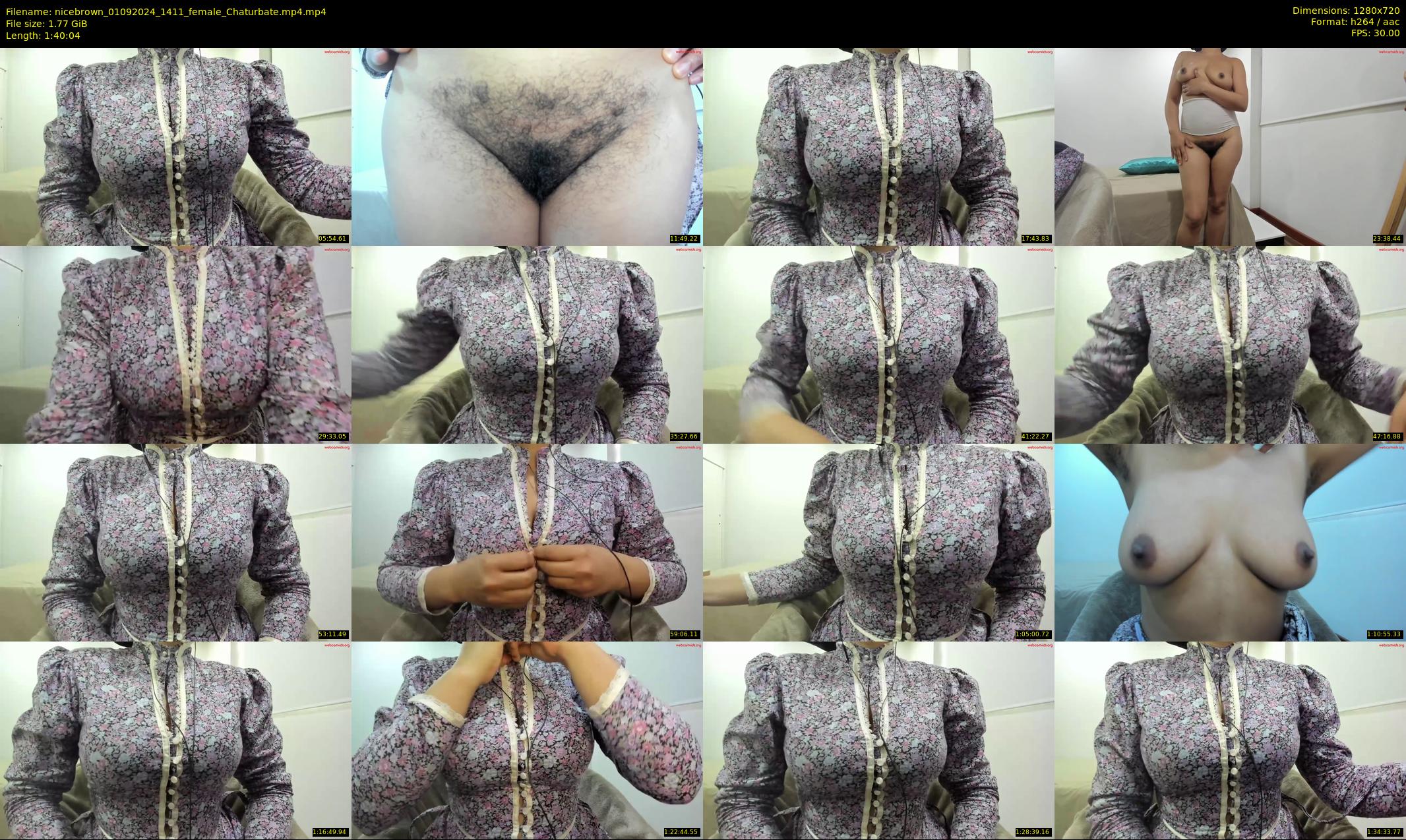 nicebrown — 101 minute Chaturbate female cam show recording, 720p, Sep 1, 2024