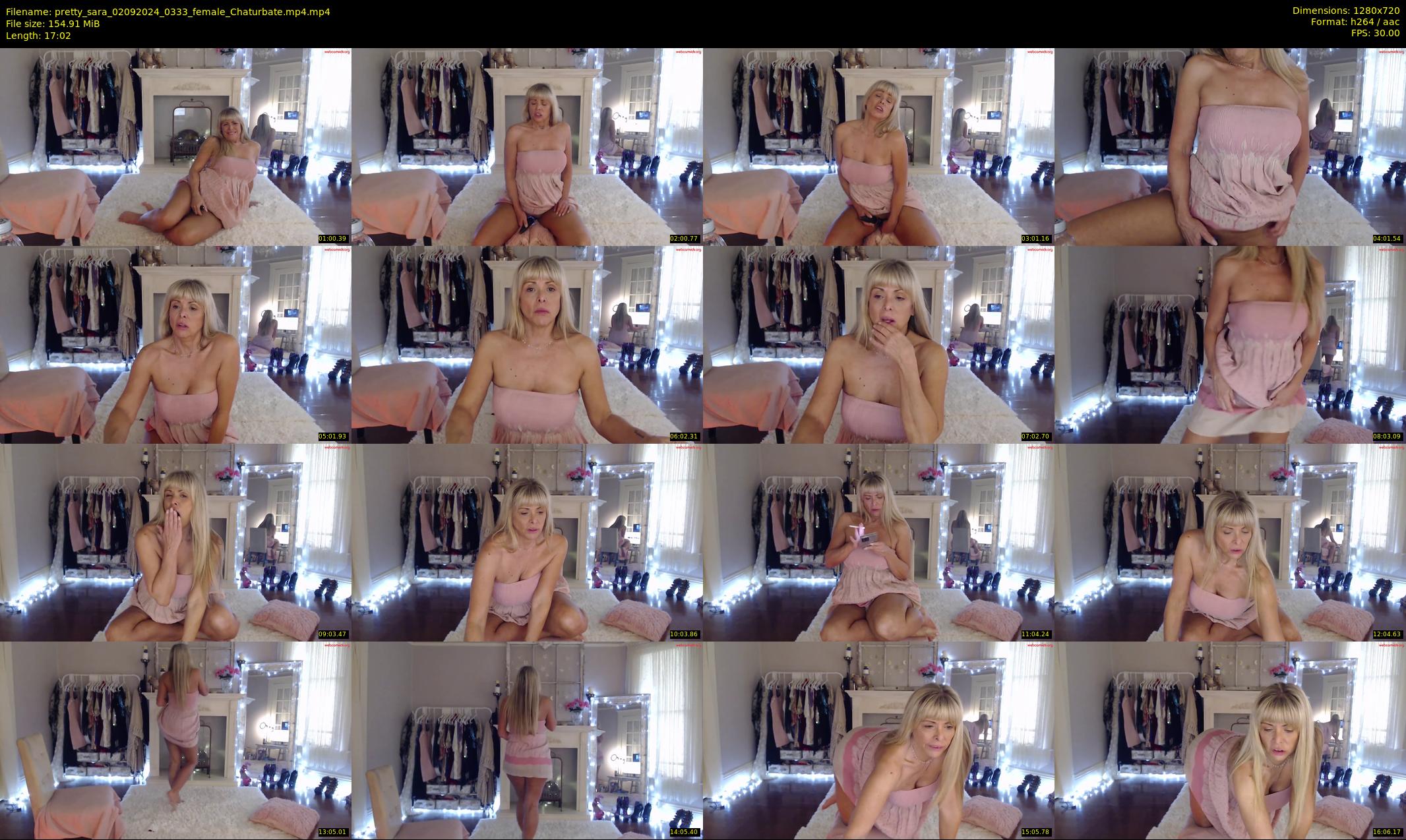 pretty_sara — 18 minute Chaturbate female cam show recording, 720p, Sep 2, 2024
