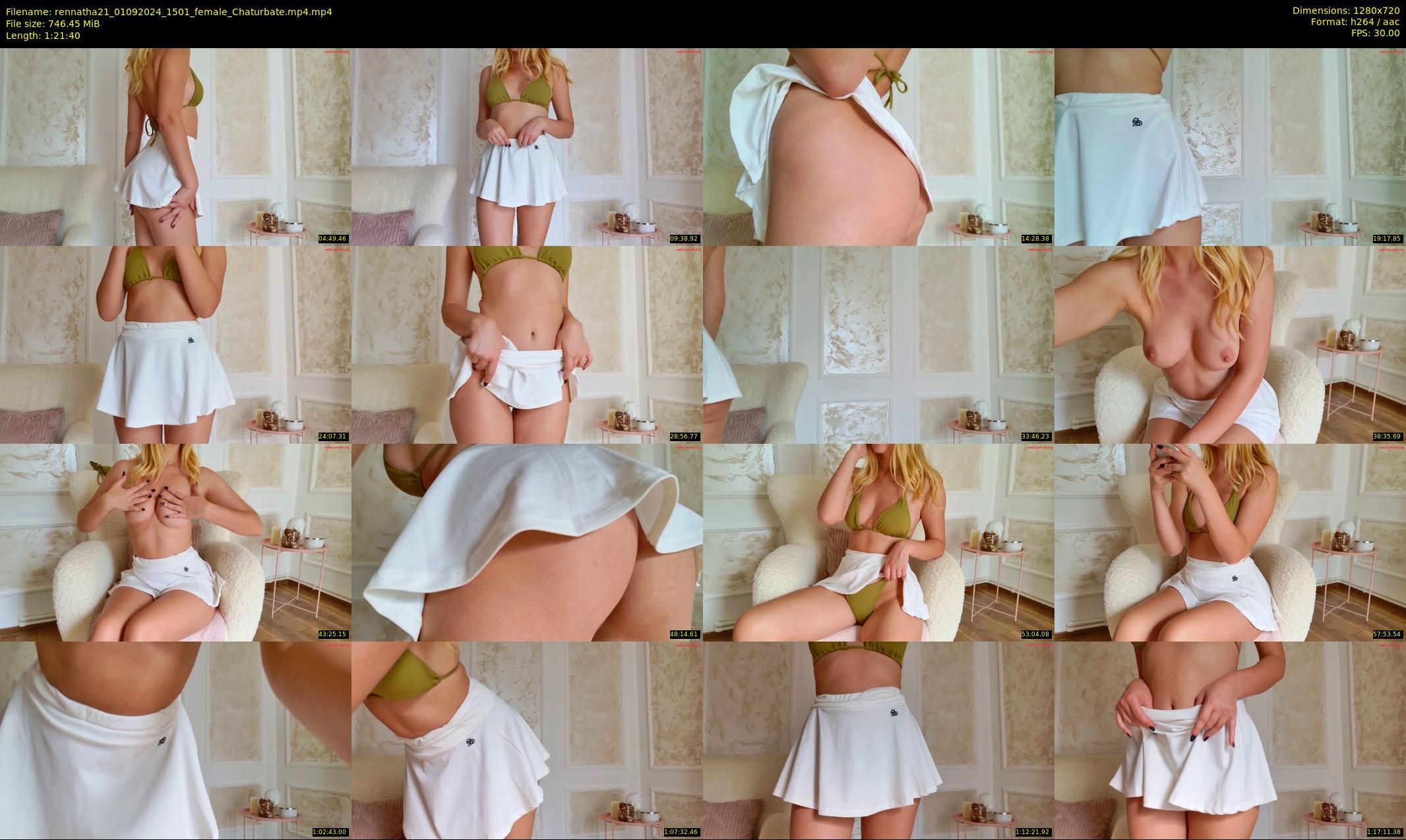rennatha21 — 82 minute Chaturbate female cam show recording, 720p, Sep 1, 2024