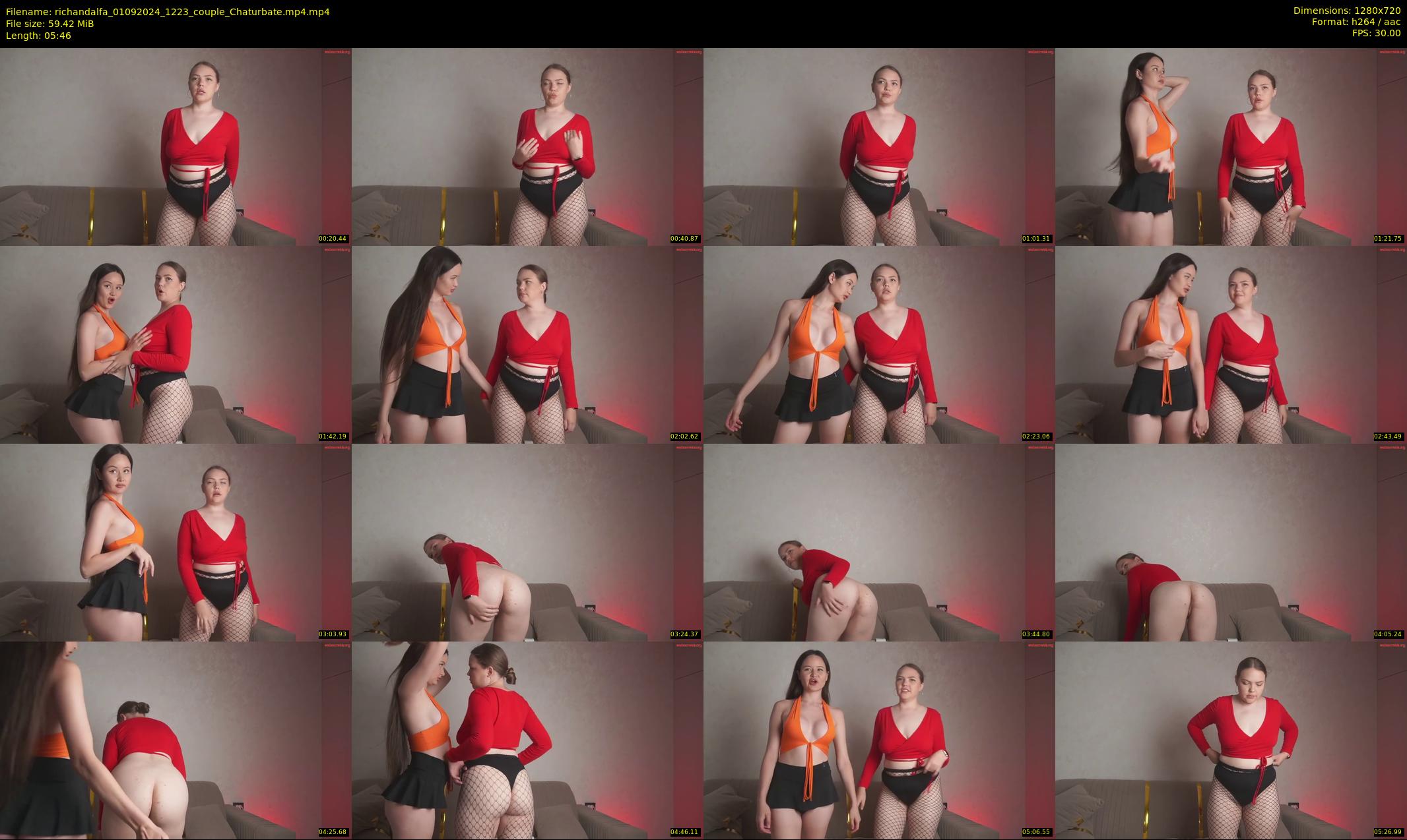 richandalfa — 6 minute Chaturbate couple cam show recording, 720p, Sep 1, 2024