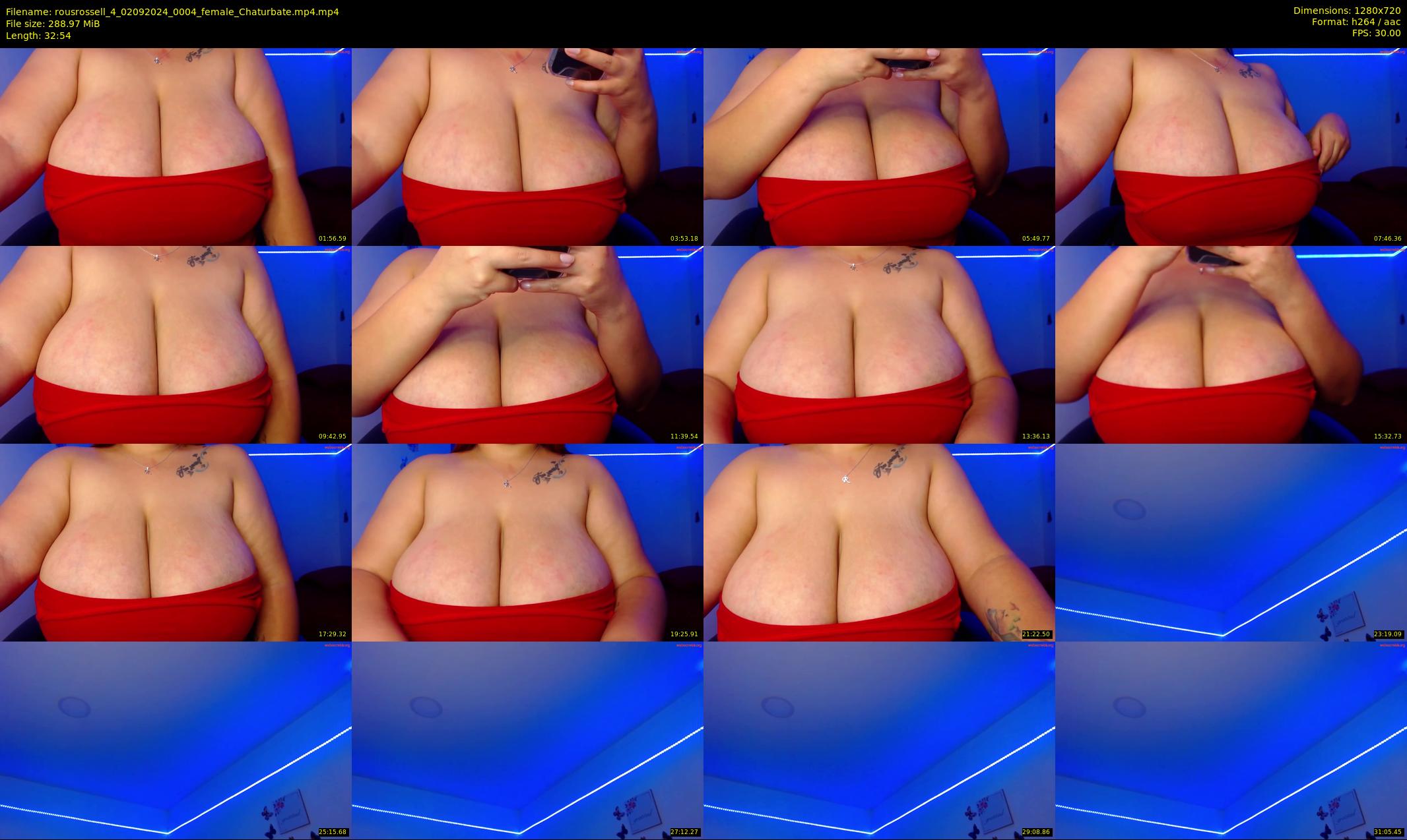 rousrossell_4 — 33 minute Chaturbate female cam show recording, 720p, Sep 2, 2024