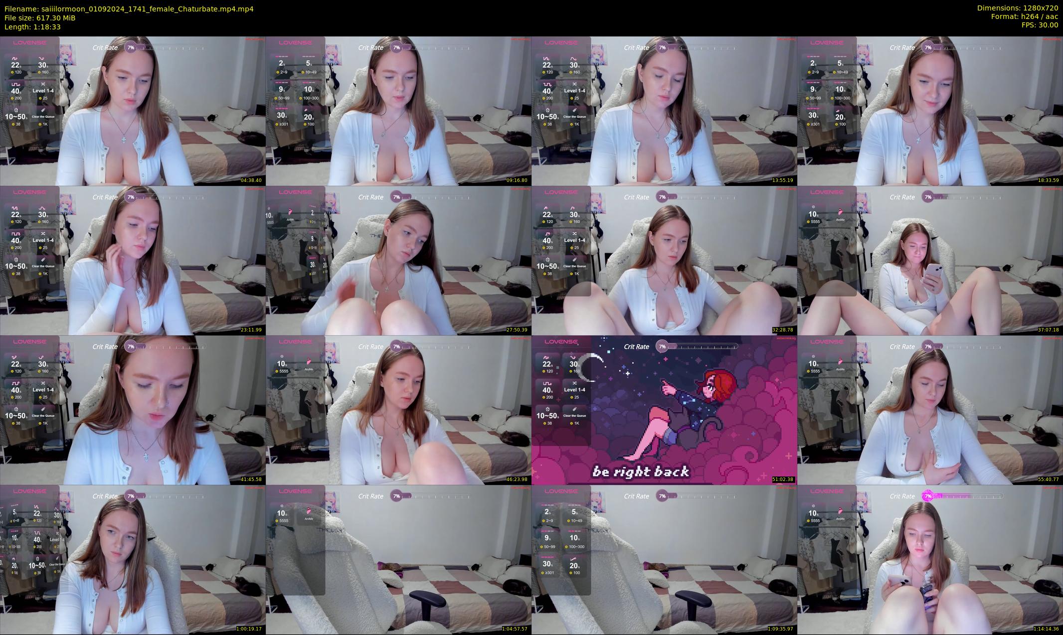 saiiilormoon — 79 minute Chaturbate female cam show recording, 720p, Sep 1, 2024