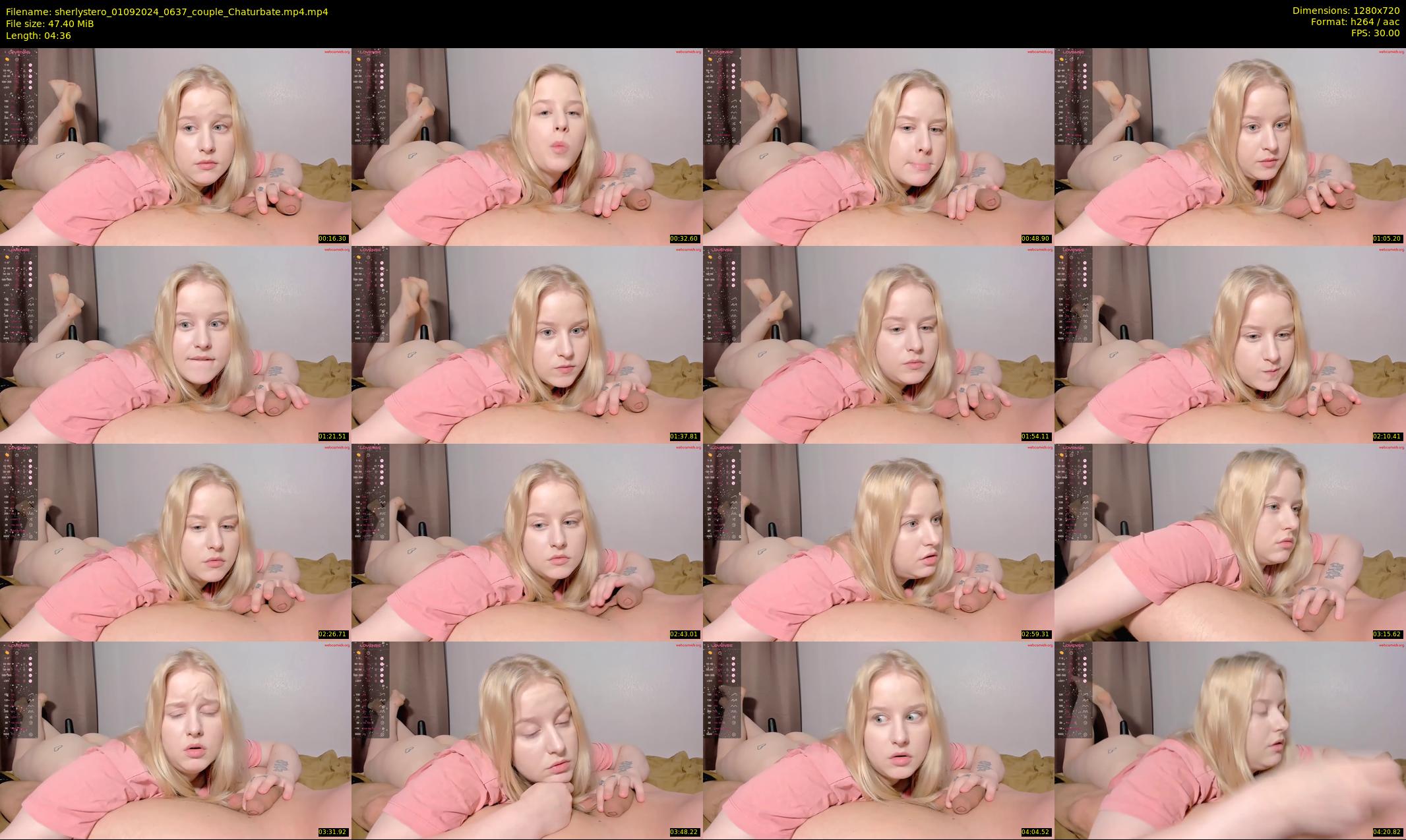 sherlystero — 5 minute Chaturbate couple cam show recording, 720p, Sep 1, 2024