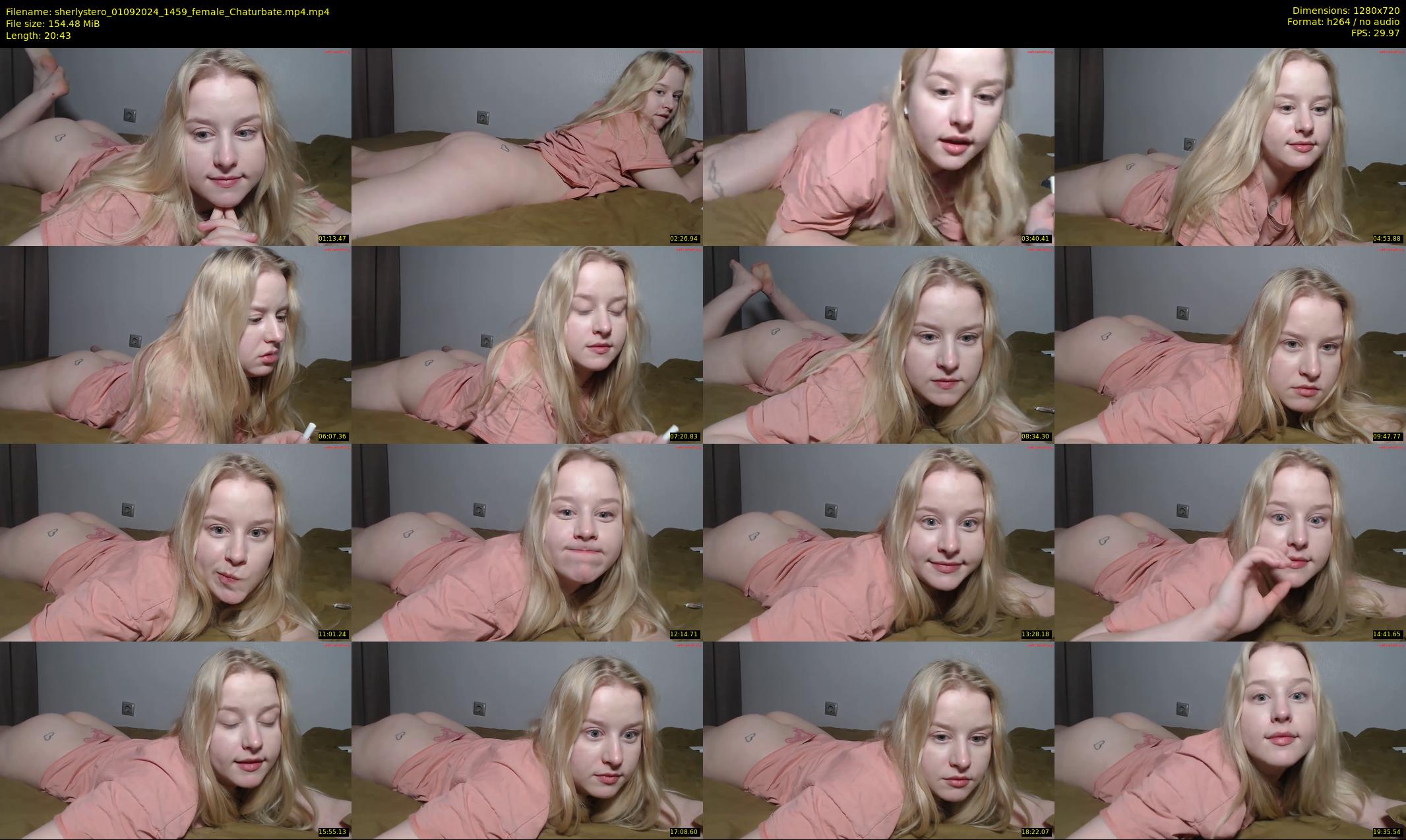 sherlystero — 21 minute Chaturbate couple cam show recording, 720p, Sep 1, 2024