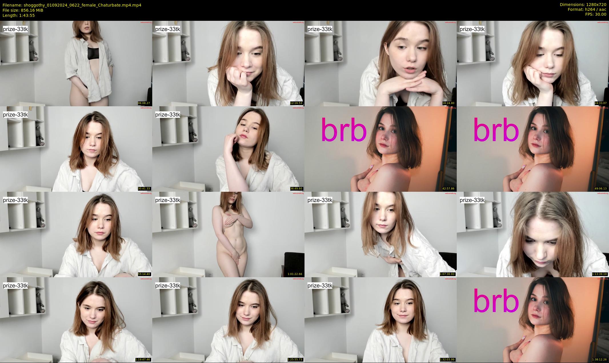 shoggothy — 104 minute Chaturbate female cam show recording, 720p, Sep 1, 2024