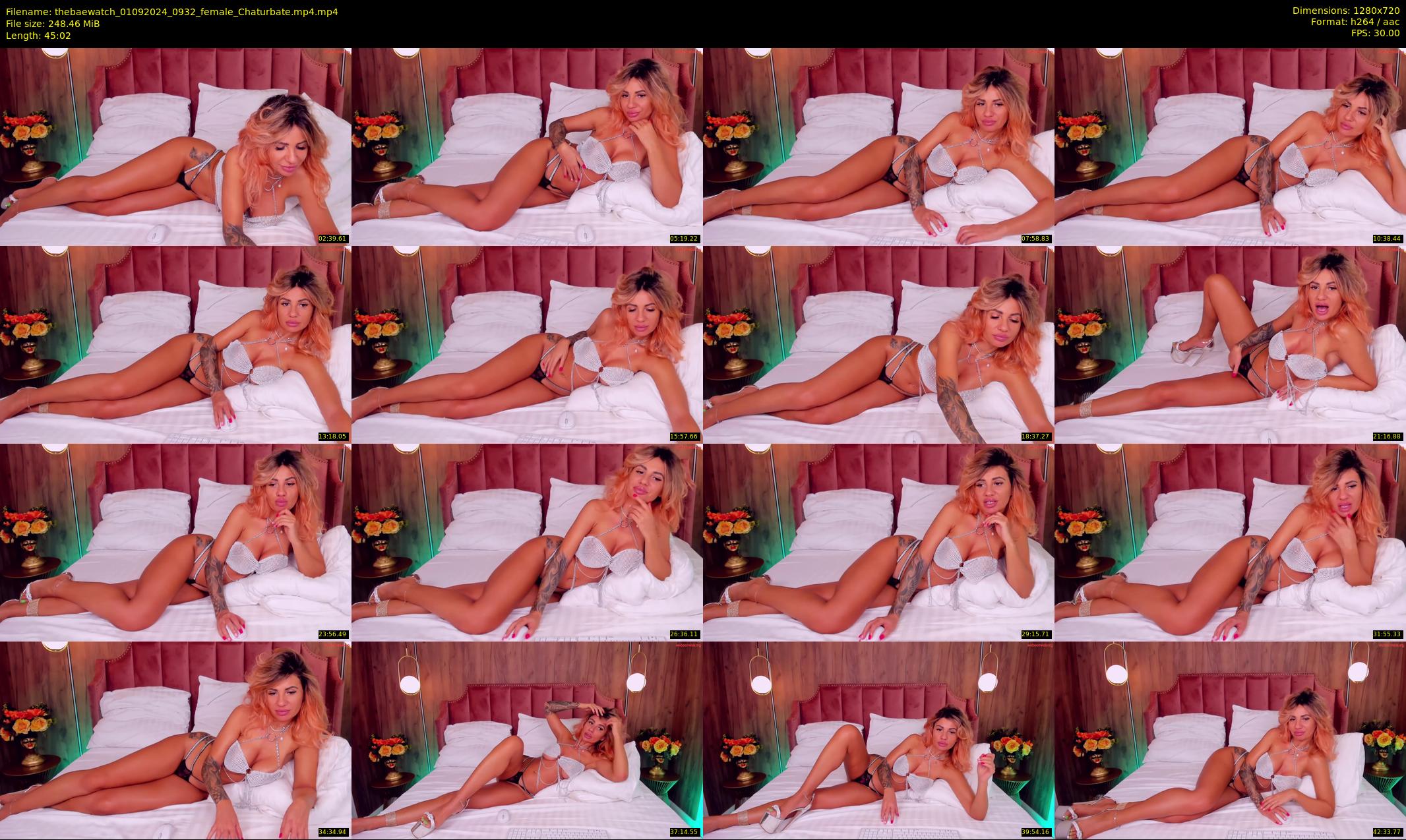 thebaewatch — 46 minute Chaturbate female cam show recording, 720p, Sep 1, 2024