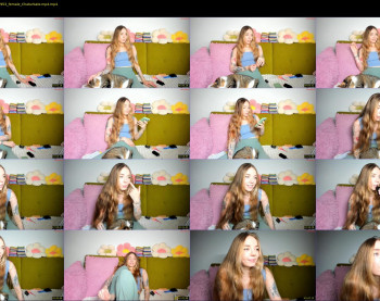 thisisamelia — 52 minute Chaturbate female cam show recording, 720p, Sep 1, 2024