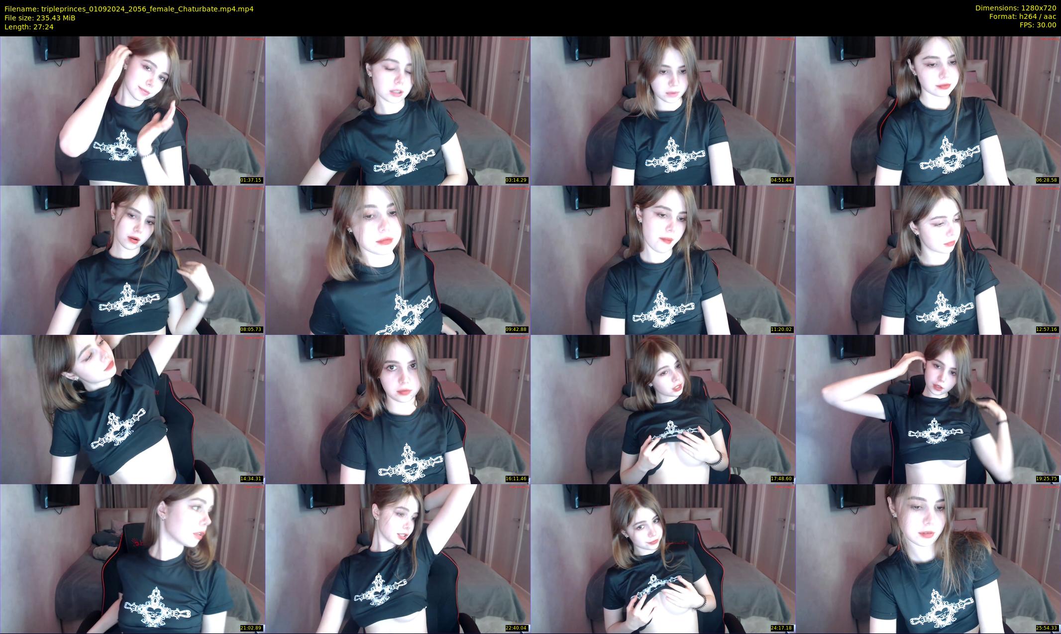 tripleprinces — 28 minute Chaturbate female cam show recording, 720p, Sep 1, 2024