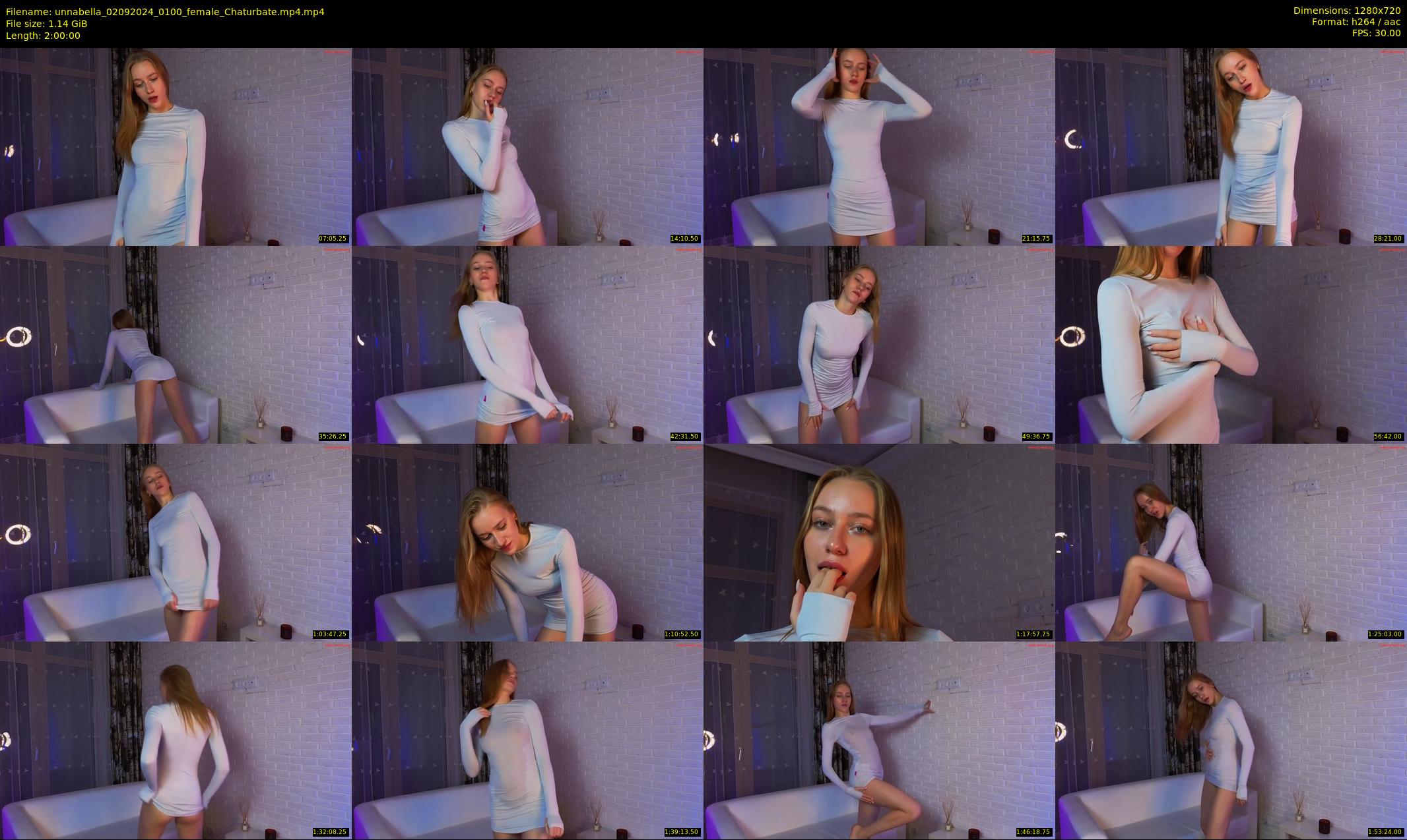 unnabella — 120 minute Chaturbate female cam show recording, 720p, Sep 2, 2024