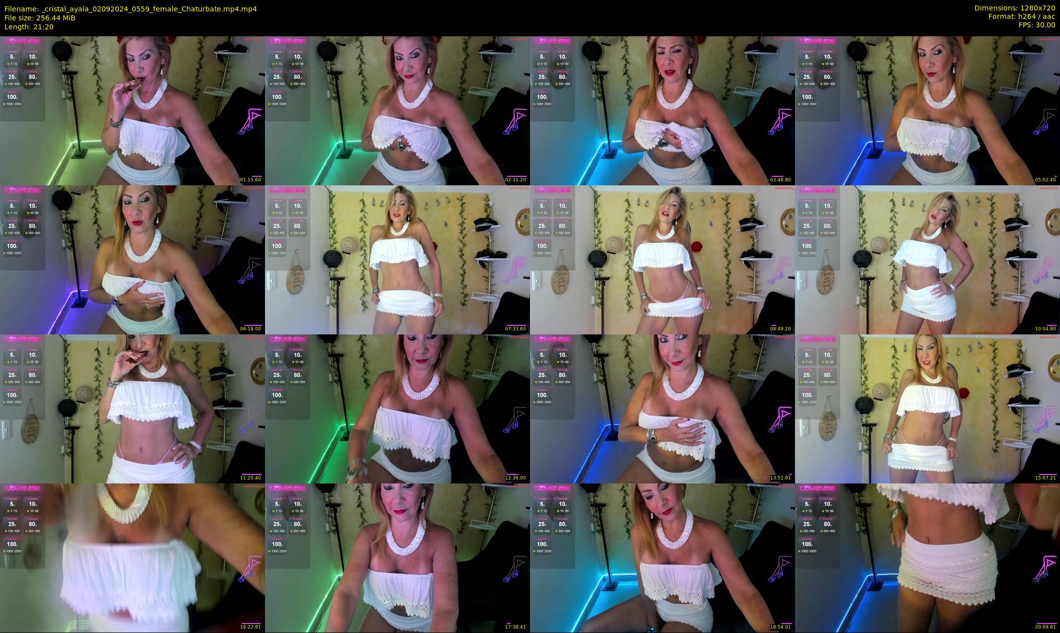 _cristal_ayala — 22 minute Chaturbate female cam show recording, 720p, Sep 2, 2024