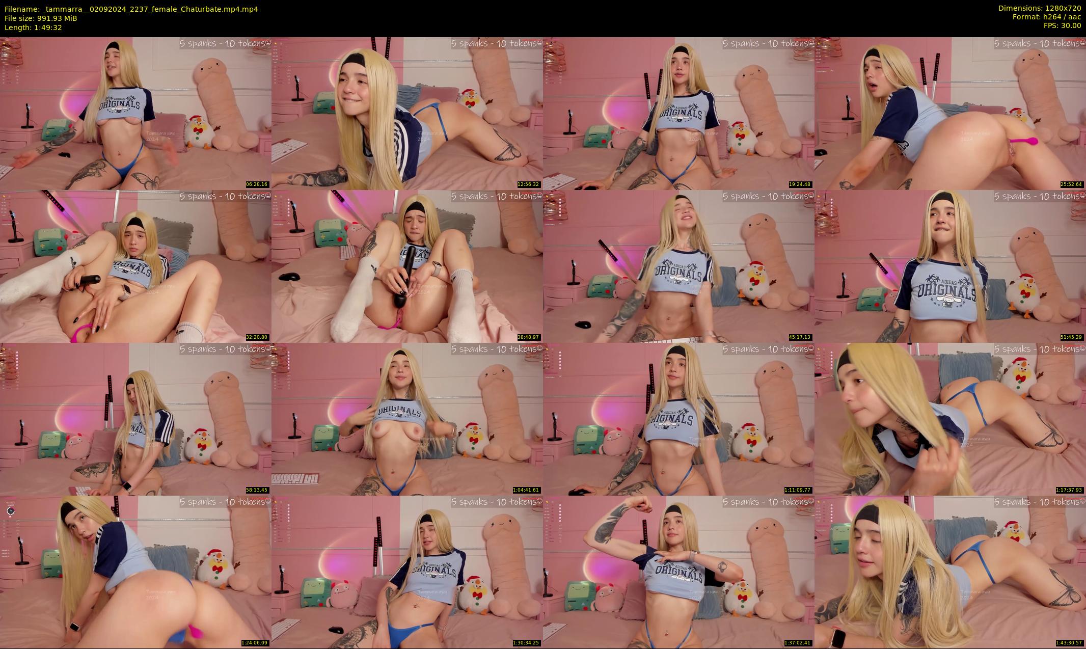 _tammarra_ — 110 minute Chaturbate female cam show recording, 720p, Sep 2, 2024