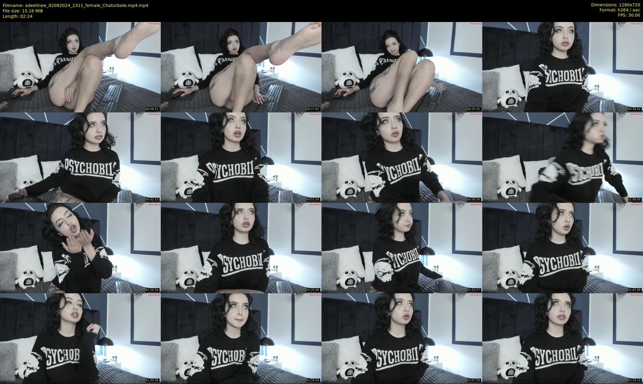adeelinee — 3 minute Chaturbate female cam show recording, 720p, Sep 2, 2024
