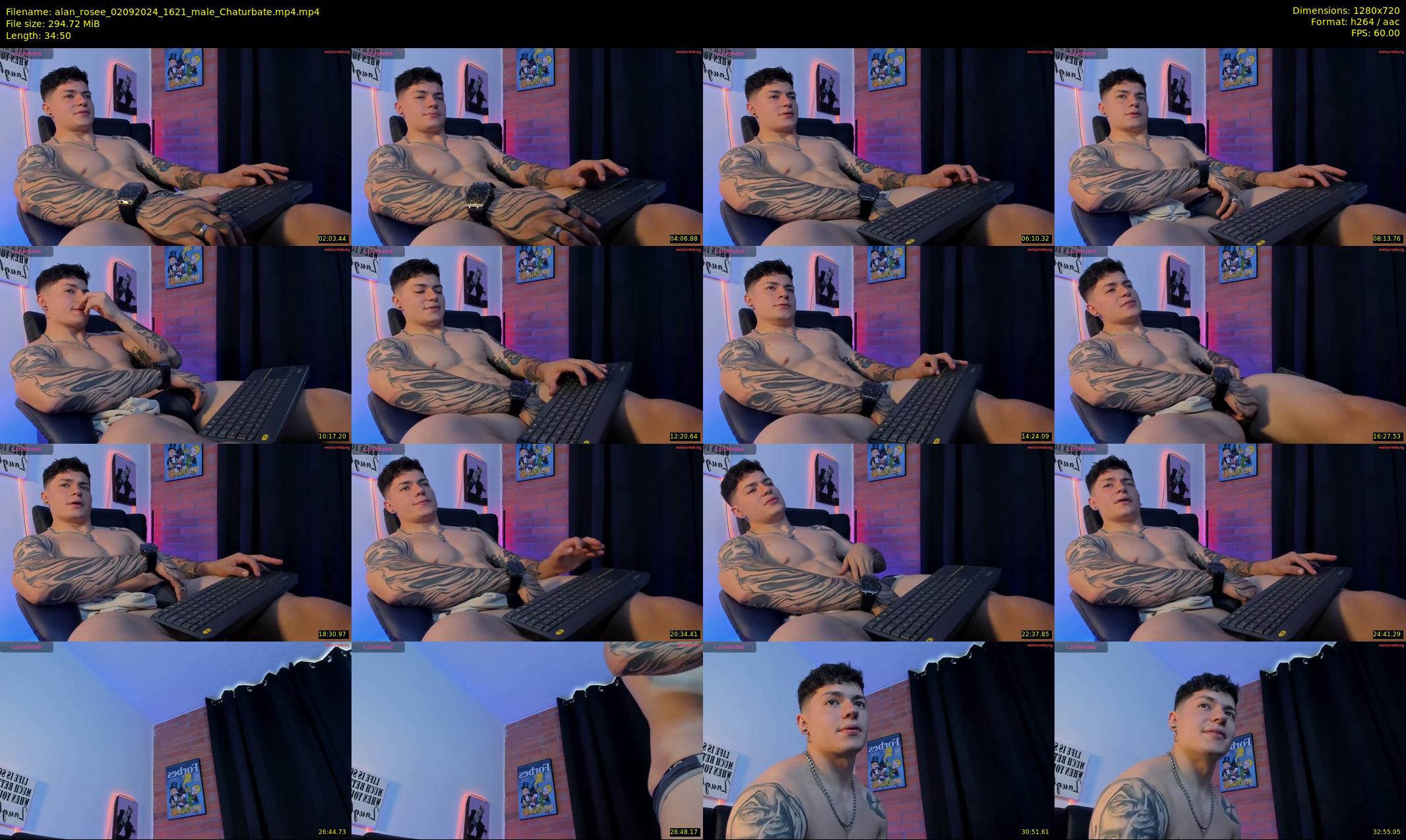 alan_rosee — 35 minute Chaturbate male cam show recording, 720p, Sep 2, 2024