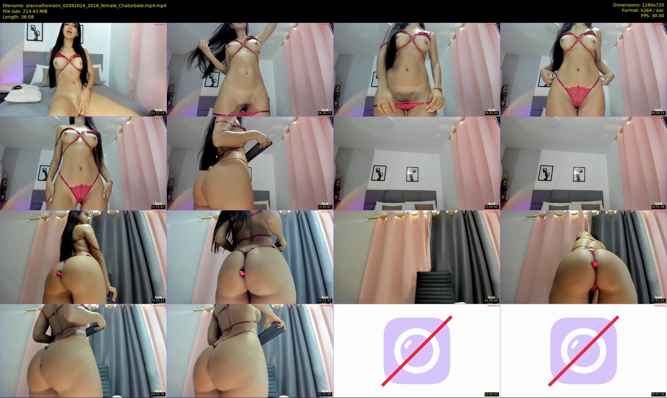 alannathomson — 39 minute Chaturbate female cam show recording, 720p, Sep 2, 2024