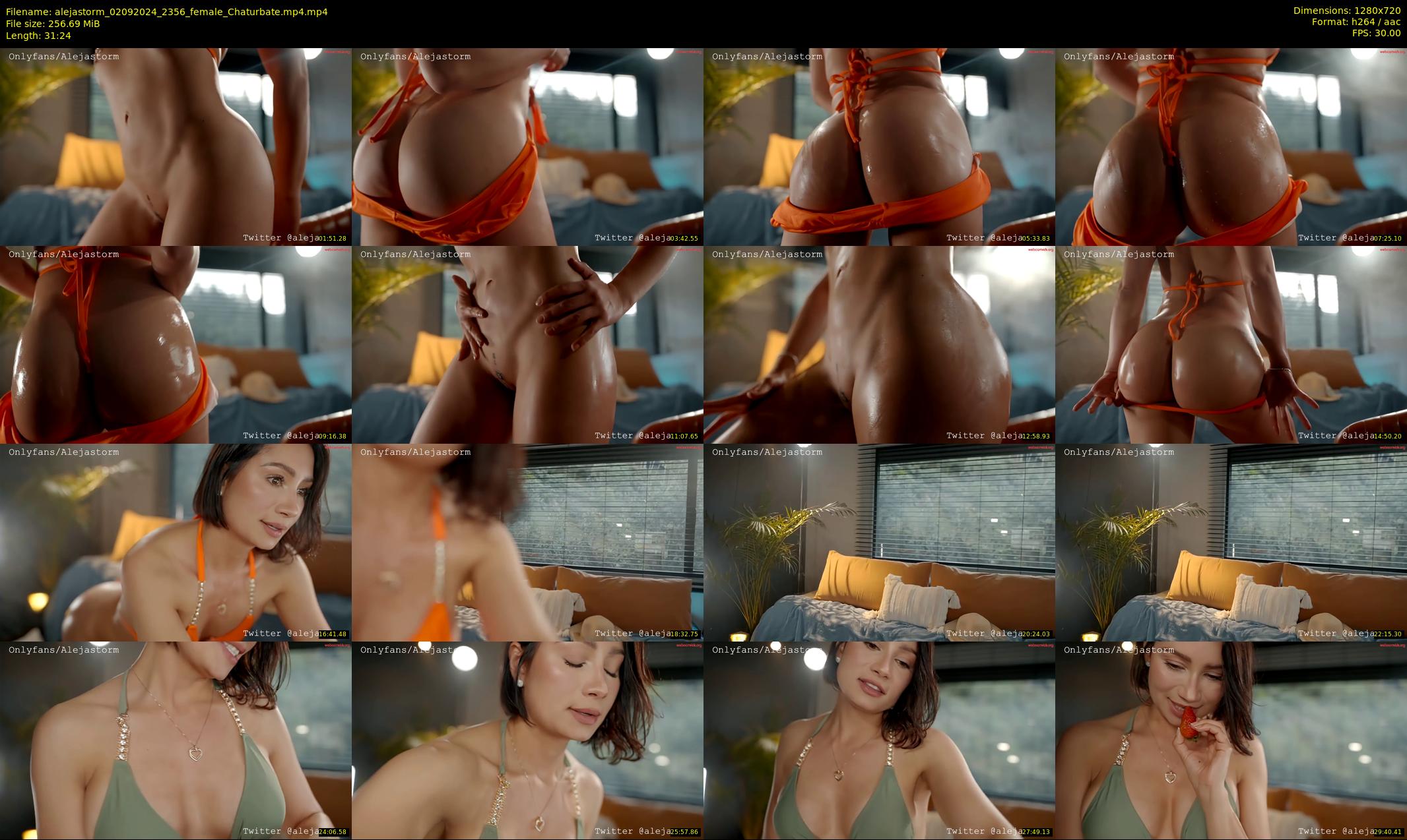 alejastorm — 32 minute Chaturbate female cam show recording, 720p, Sep 2, 2024