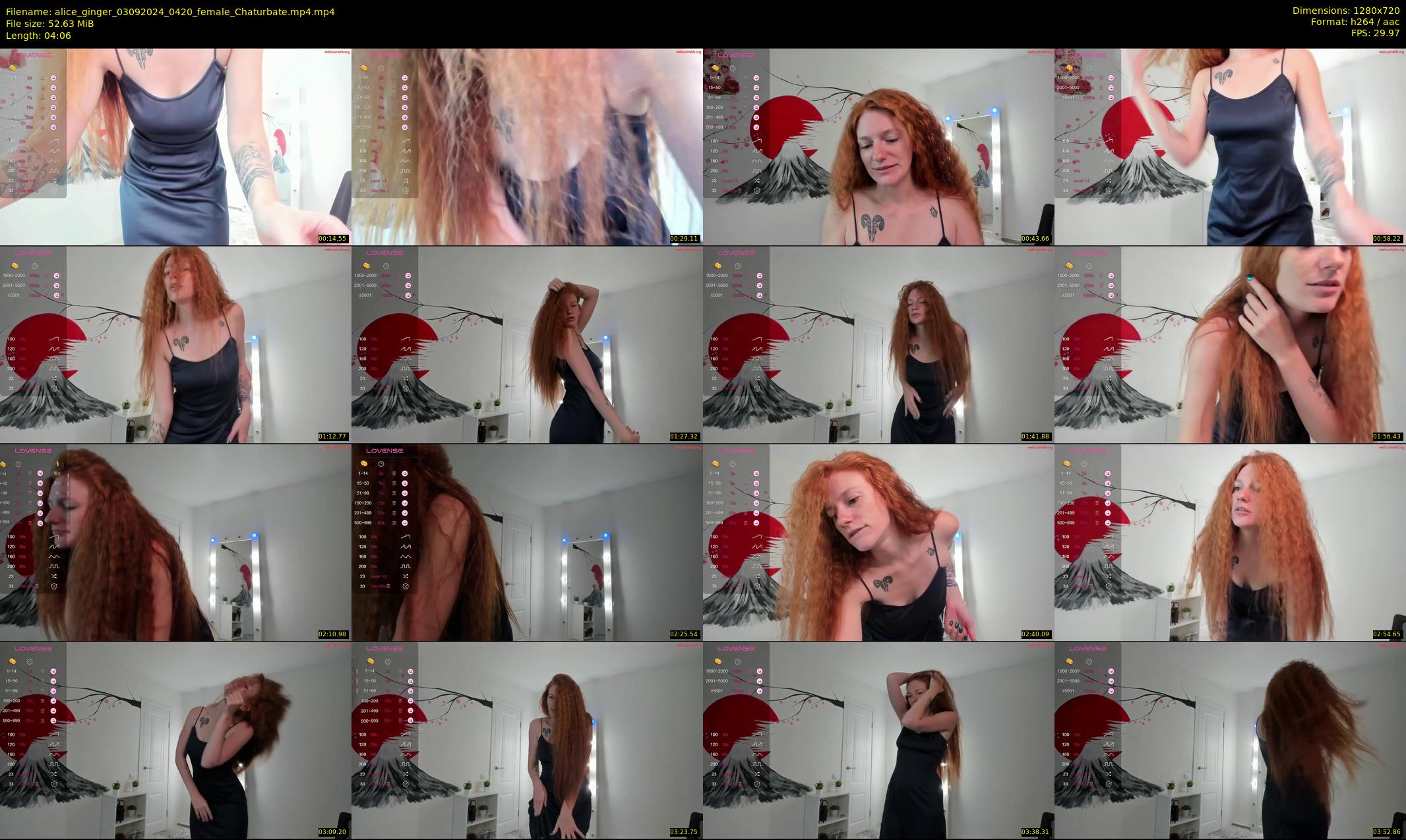 alice_ginger — 5 minute Chaturbate female cam show recording, 720p, Sep 3, 2024