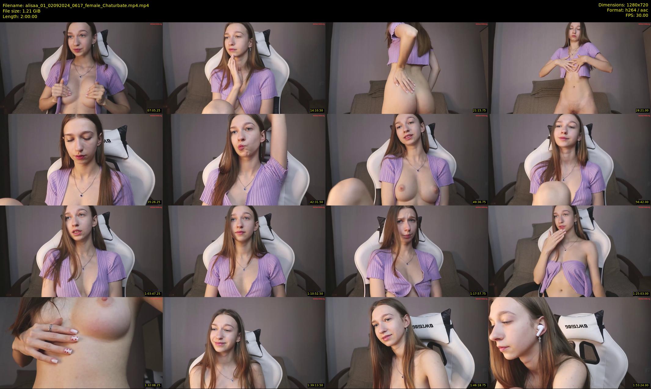 alisaa_01 — 120 minute Chaturbate female cam show recording, 720p, Sep 2, 2024