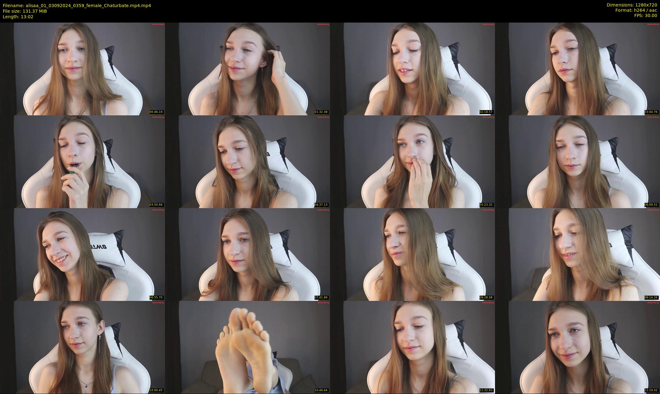 alisaa_01 — 14 minute Chaturbate female cam show recording, 720p, Sep 3, 2024