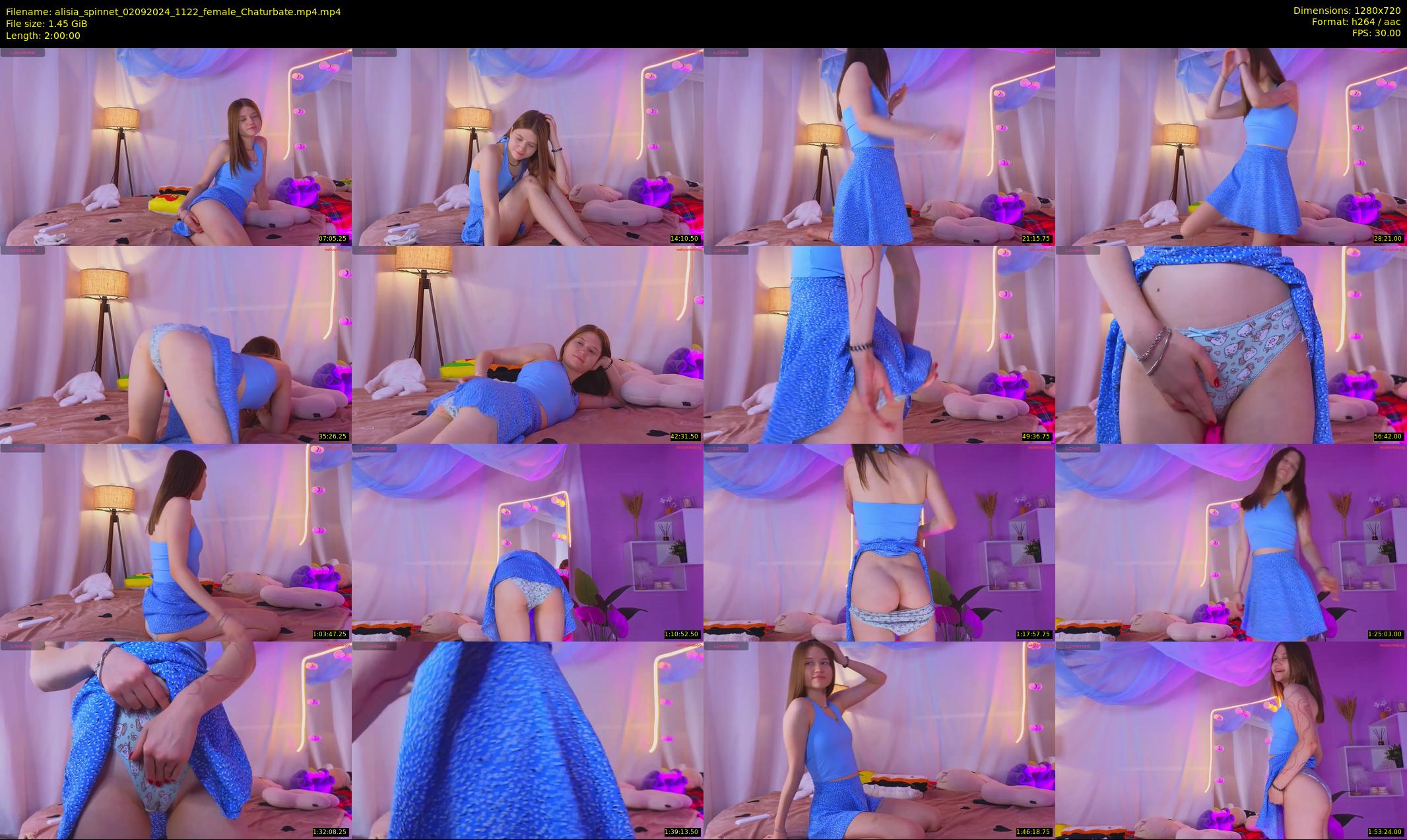 alisia_spinnet — 120 minute Chaturbate female cam show recording, 720p, Sep 2, 2024