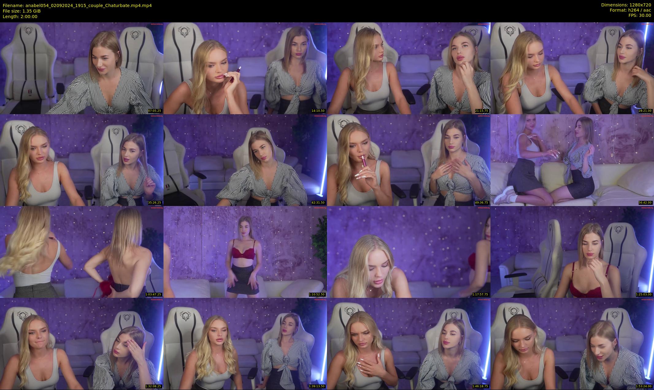 anabel054 — 120 minute Chaturbate female cam show recording, 720p, Sep 2, 2024