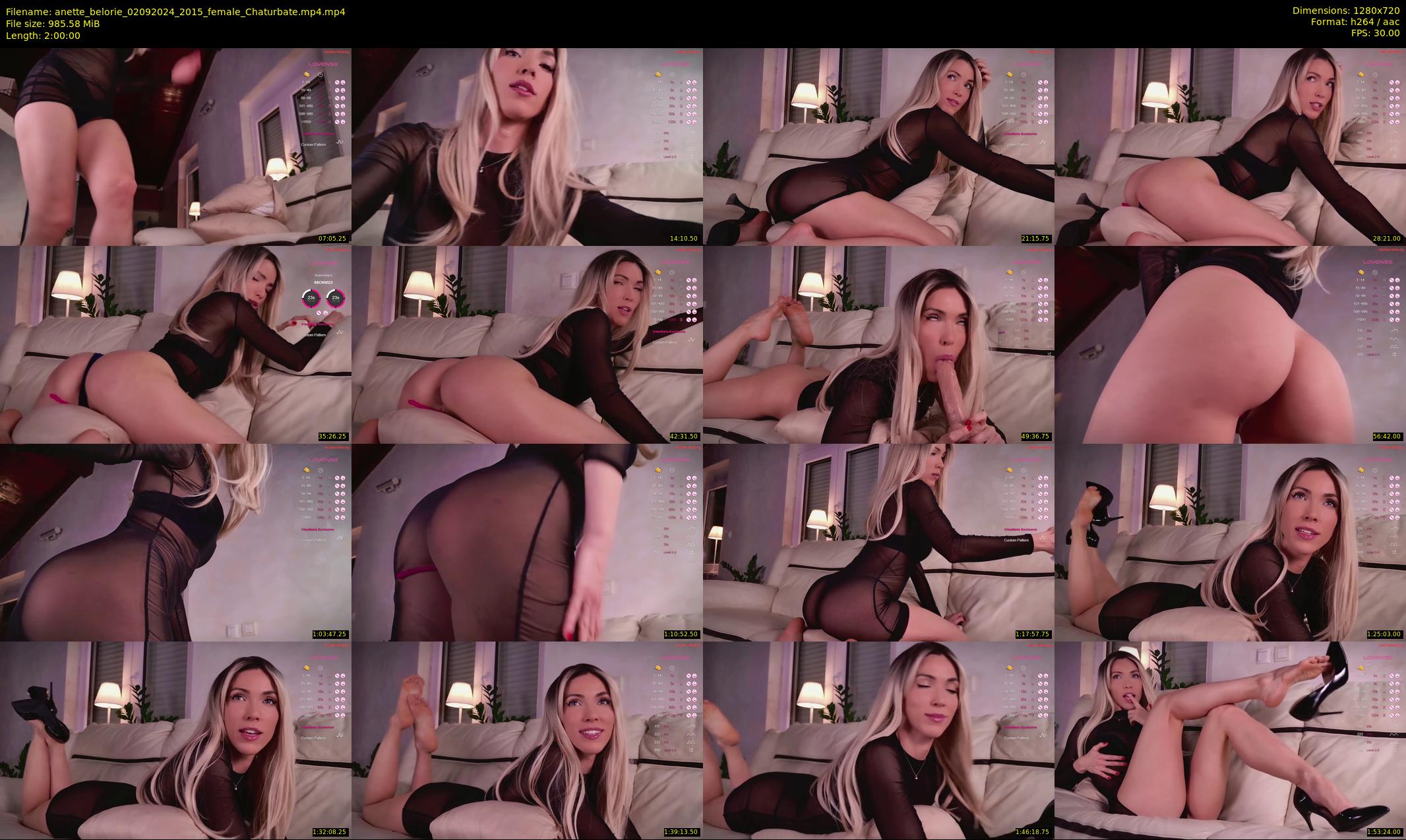 anette_belorie — 120 minute Chaturbate female cam show recording, 720p, Sep 2, 2024