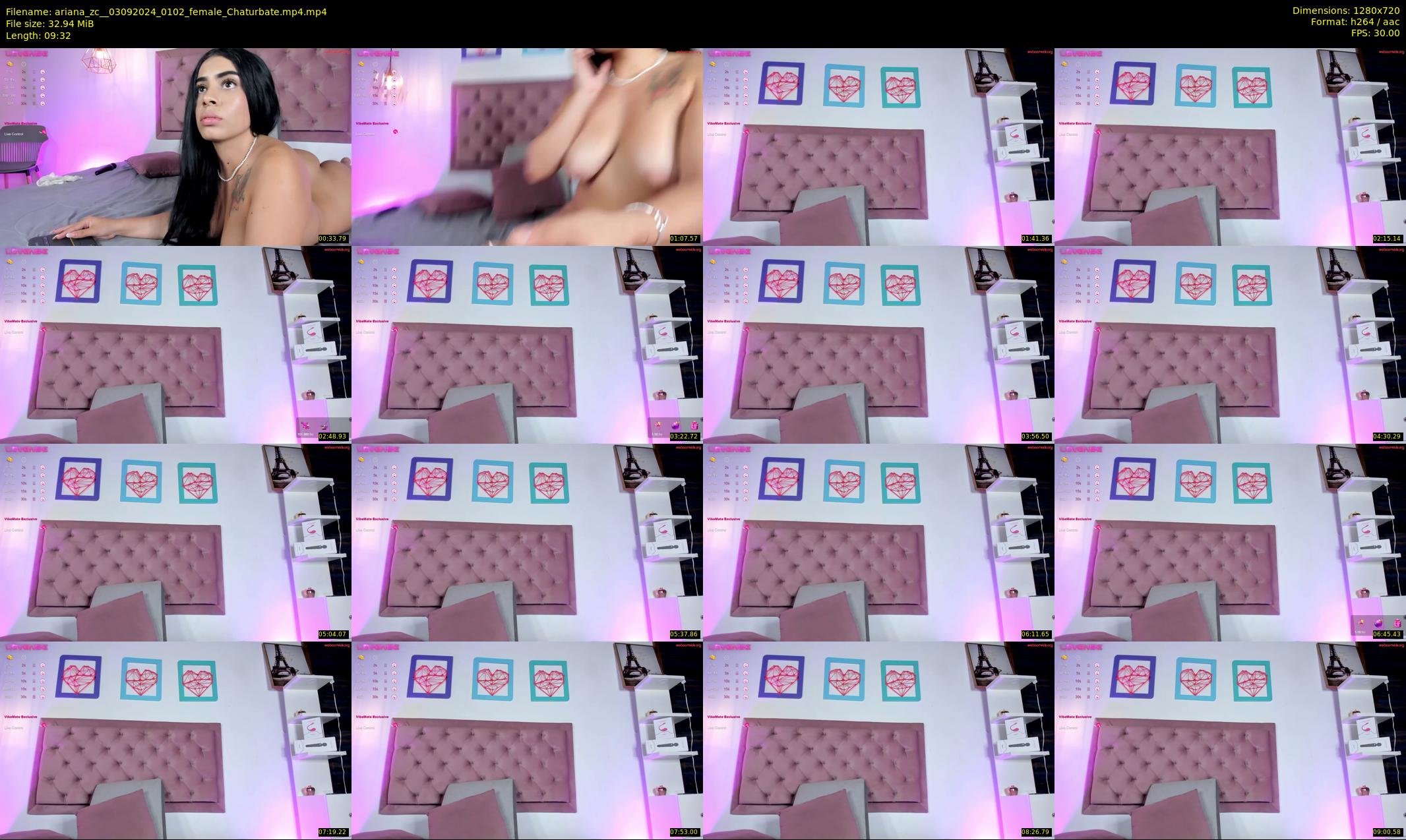 ariana_zc_ — 10 minute Chaturbate female cam show recording, 720p, Sep 3, 2024