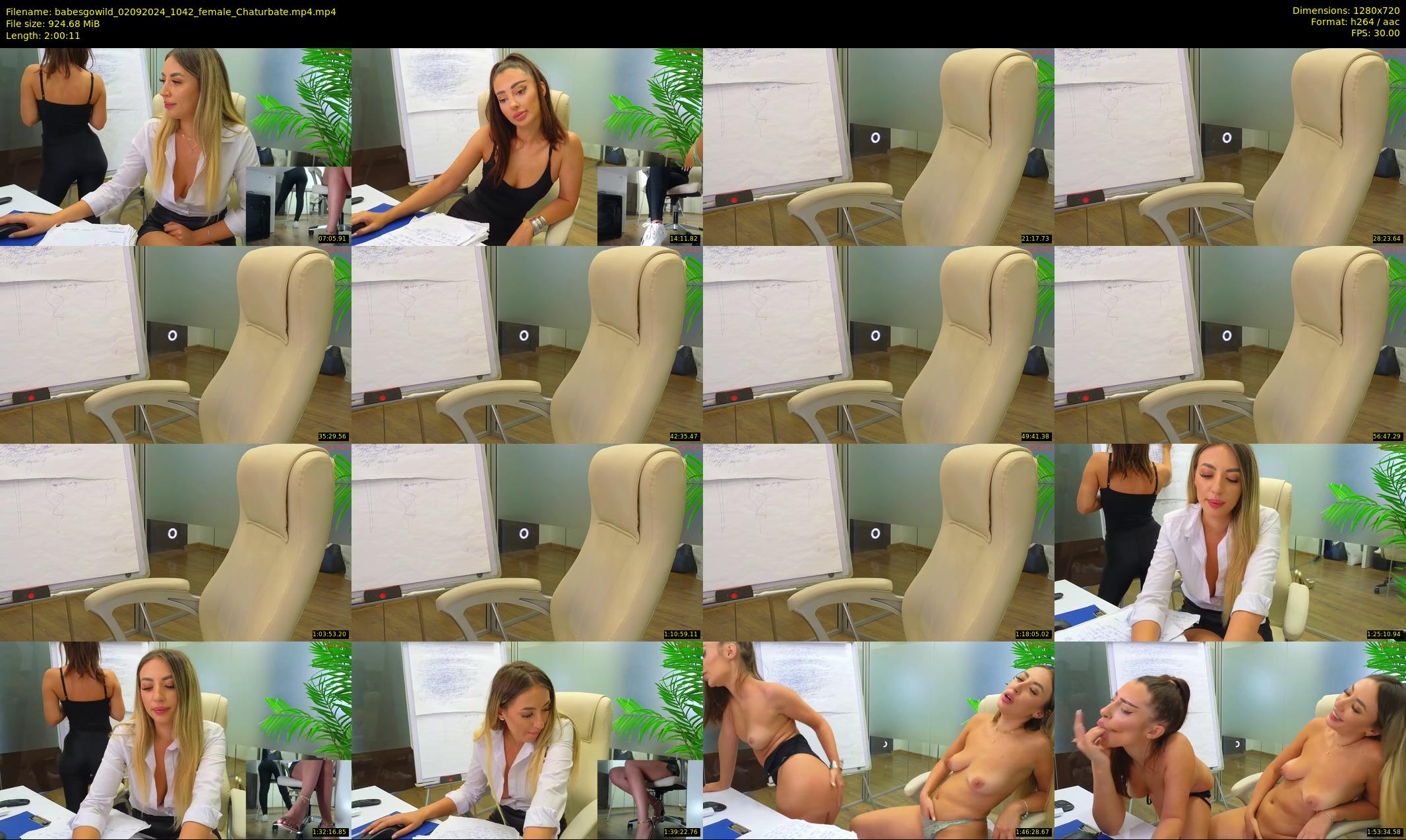 babesgowild — 121 minute Chaturbate couple cam show recording, 720p, Sep 2, 2024